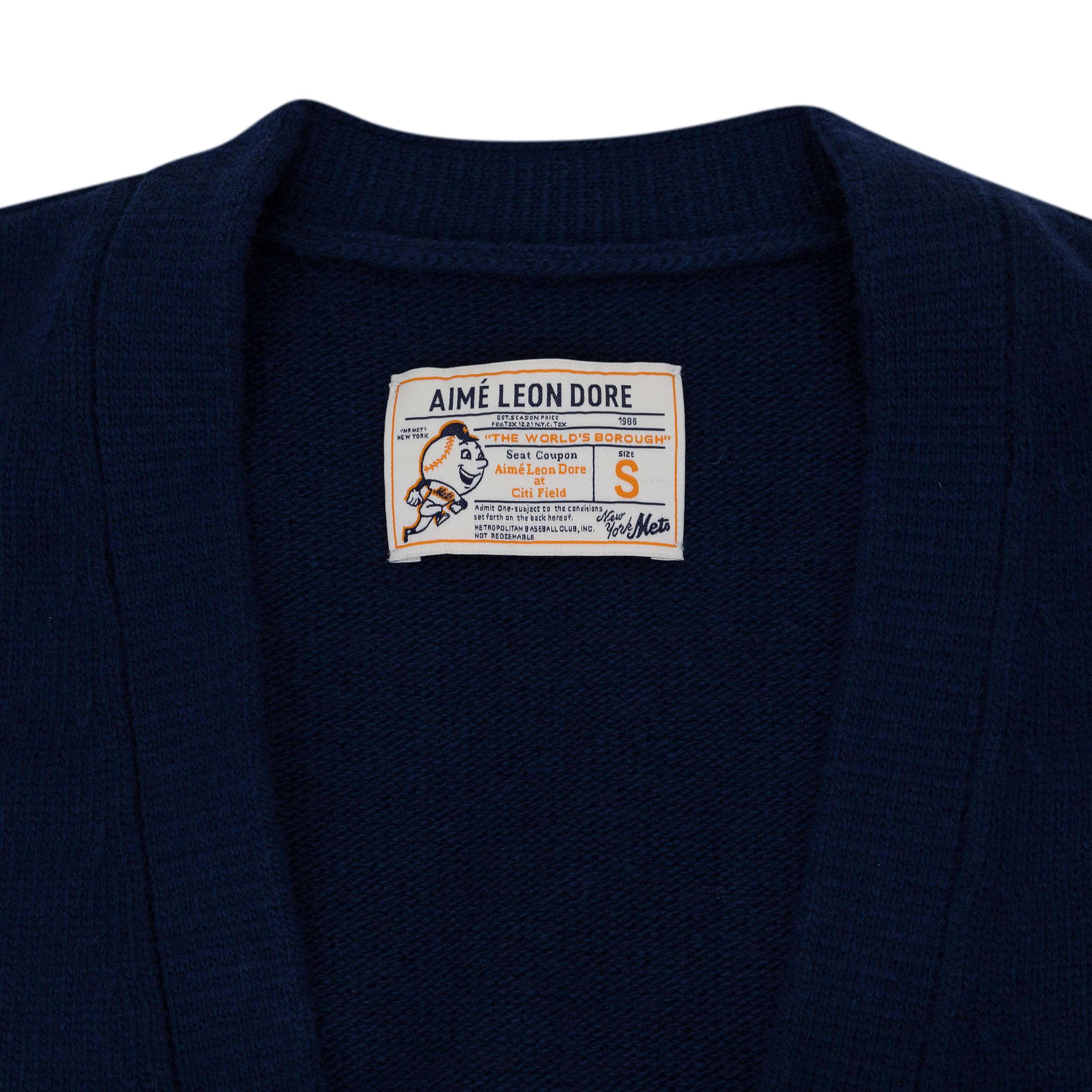 Aime Leon Dore Mets Cardigan SIZE S Size US S / EU 44-46 / 1 - 3 Thumbnail