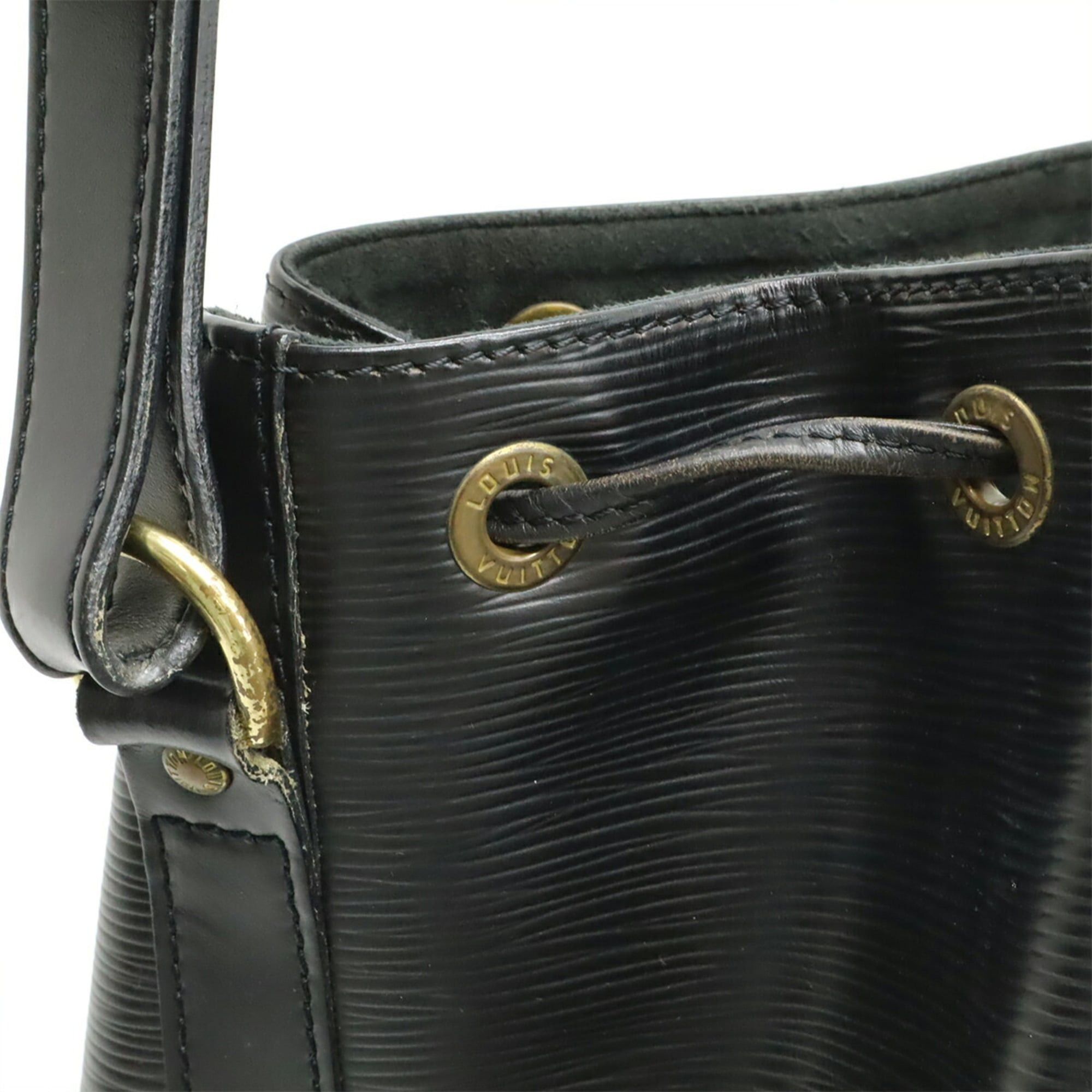 Louis Vuitton Louis Vuitton Epi Petit Noé Shoulder Bag, Noir Black, M44102 M59012 Size ONE SIZE - 7 Thumbnail