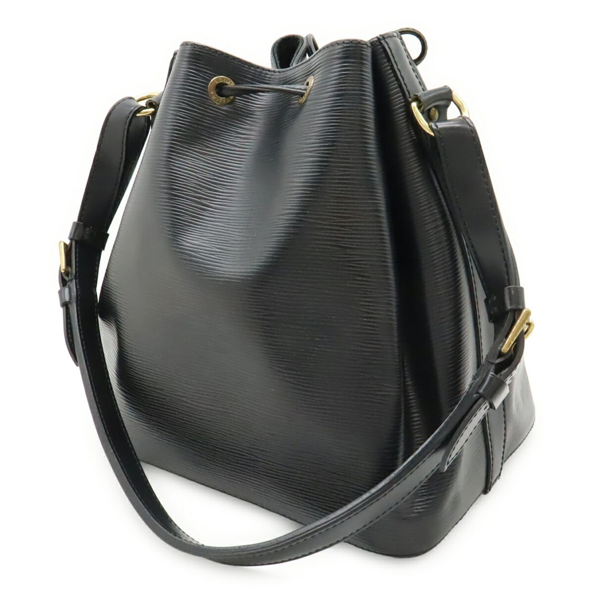 Louis Vuitton Louis Vuitton Epi Petit Noé Shoulder Bag, Noir Black, M44102 M59012 Size ONE SIZE - 3 Thumbnail