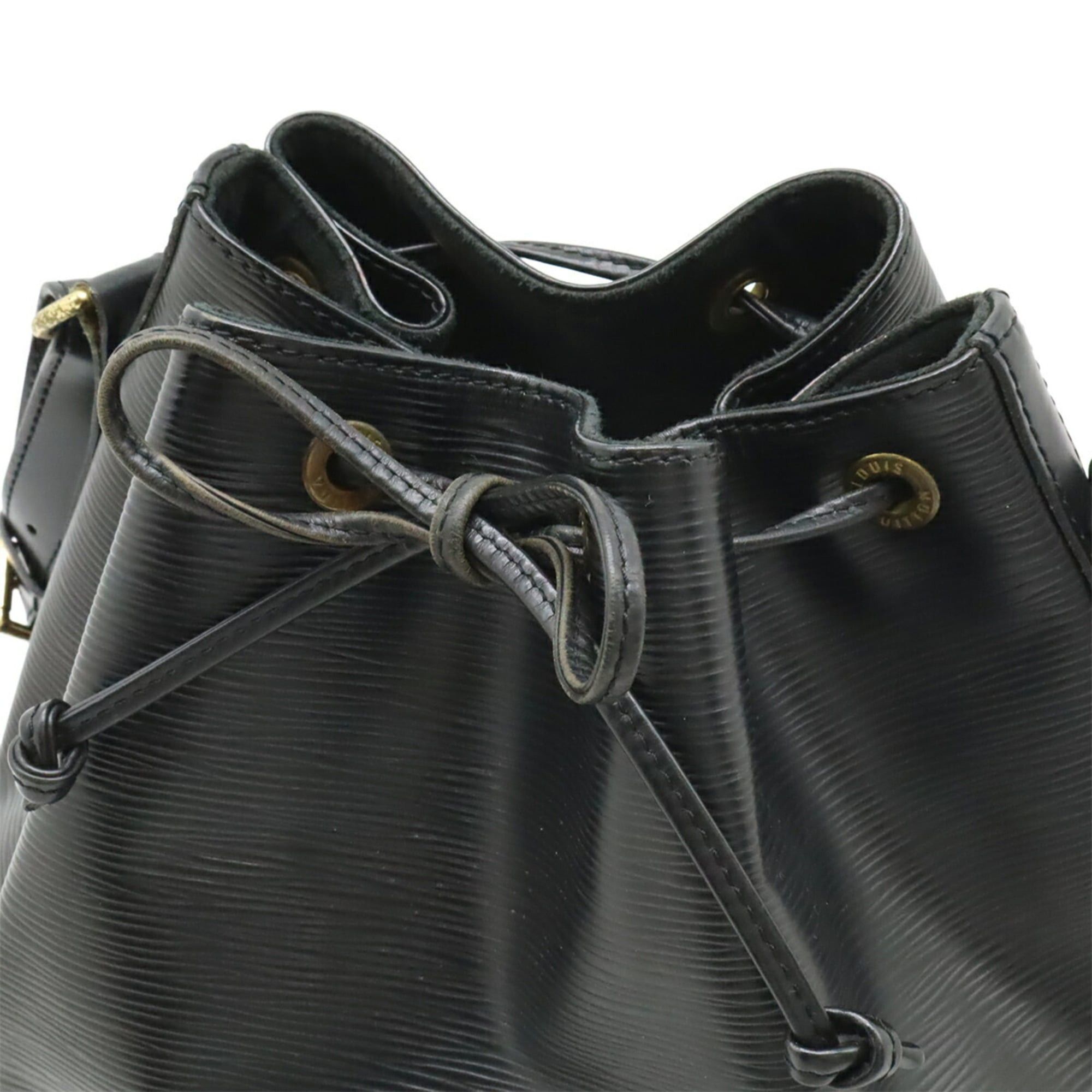 Louis Vuitton Louis Vuitton Epi Petit Noé Shoulder Bag, Noir Black, M44102 M59012 Size ONE SIZE - 5 Thumbnail