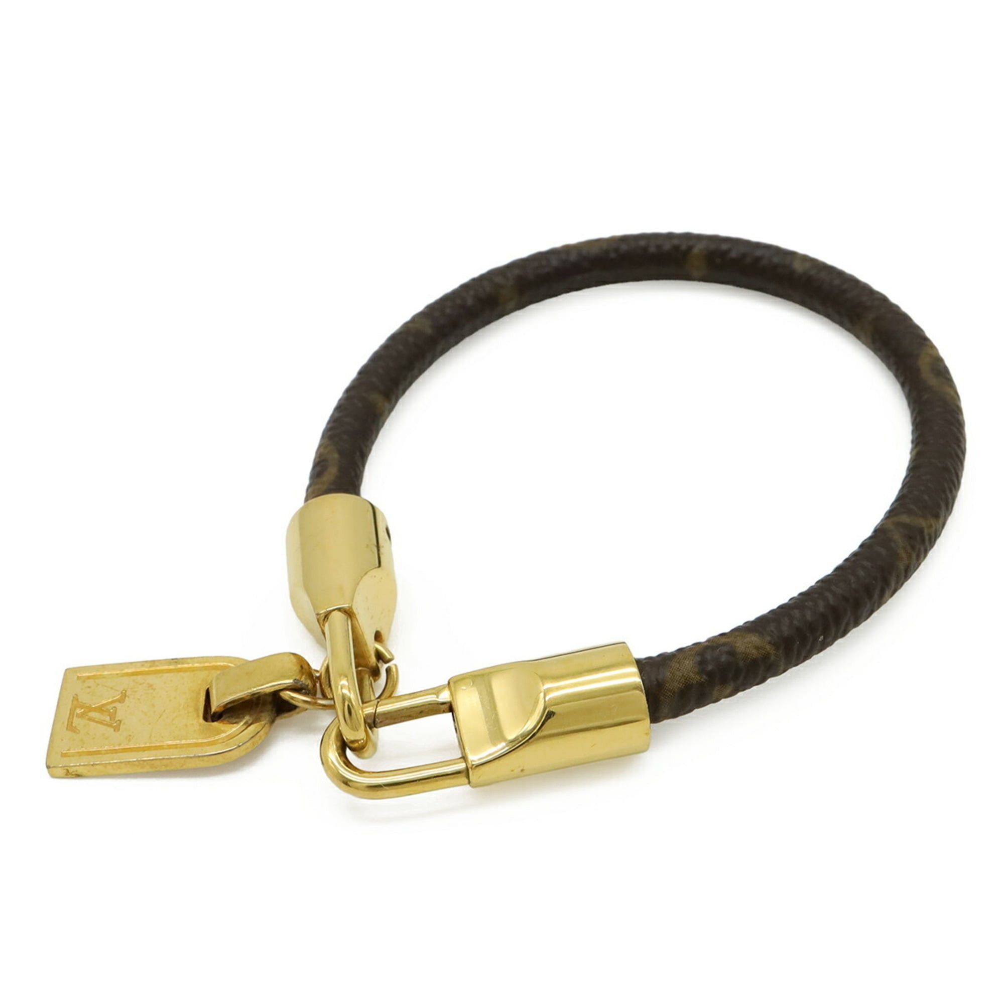 Louis Vuitton Louis Vuitton Monogram Bracelet Lock It Charm M6605F Size ONE SIZE - 2 Thumbnail