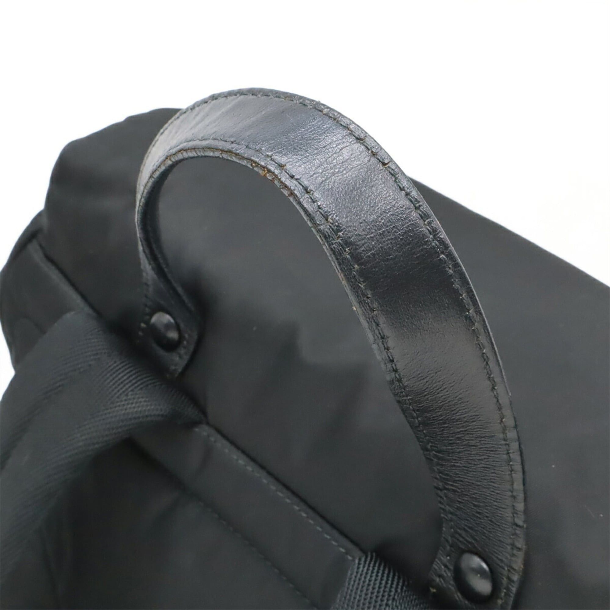 Prada PRADA Re-Nylon Backpack, Nylon and Leather, Black (NERO), 2VZ095, Purchased from a domestic boutique. Size ONE SIZE - 5 Thumbnail