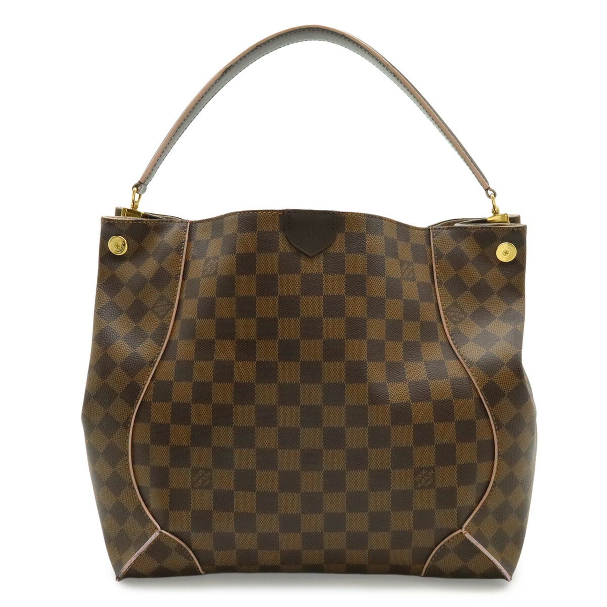 Louis Vuitton LOUIS VUITTON Damier Caissa Hobo Shoulder Bag Rose Ballerine N41556 Size ONE SIZE - 2 Thumbnail