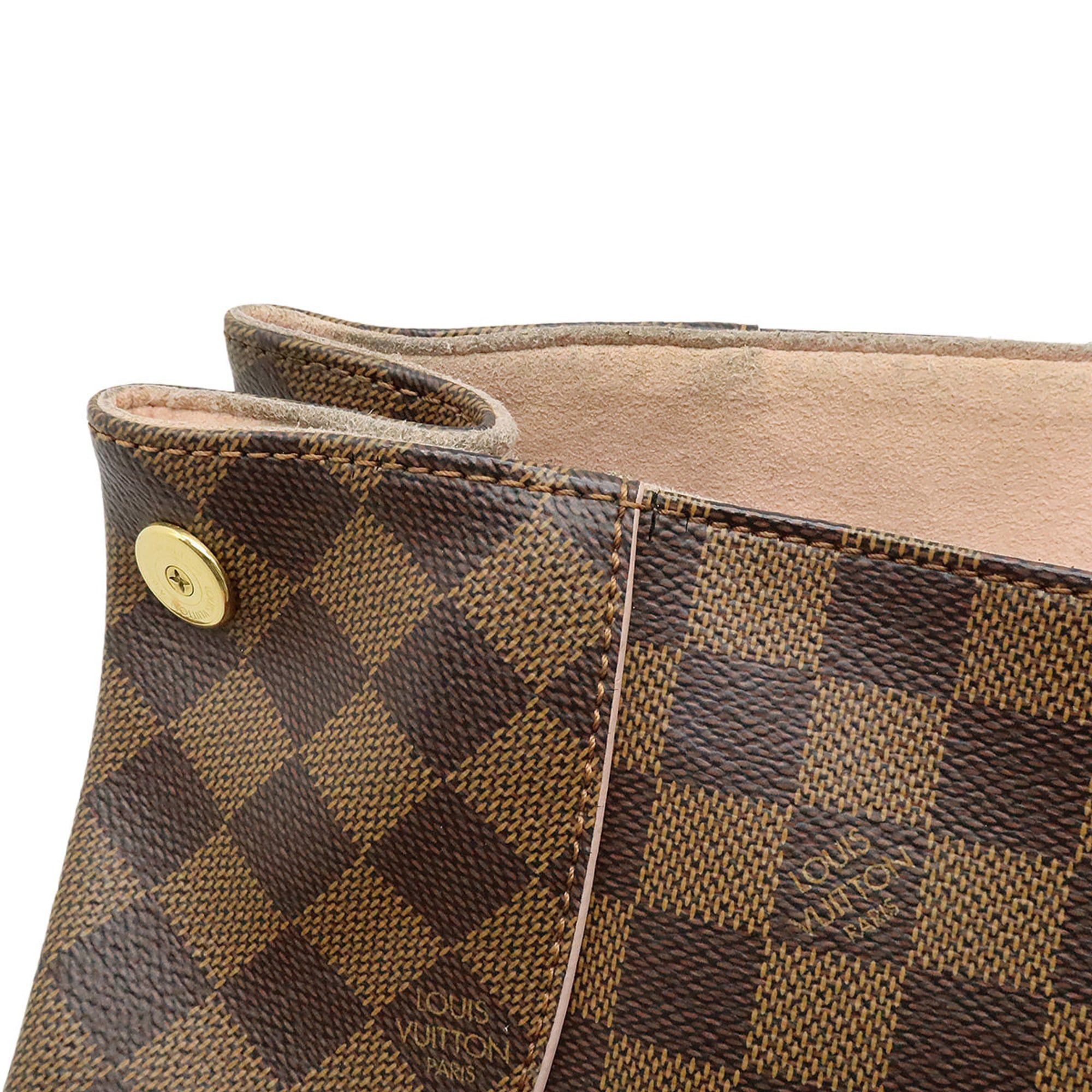 Louis Vuitton LOUIS VUITTON Damier Caissa Hobo Shoulder Bag Rose Ballerine N41556 Size ONE SIZE - 9 Thumbnail