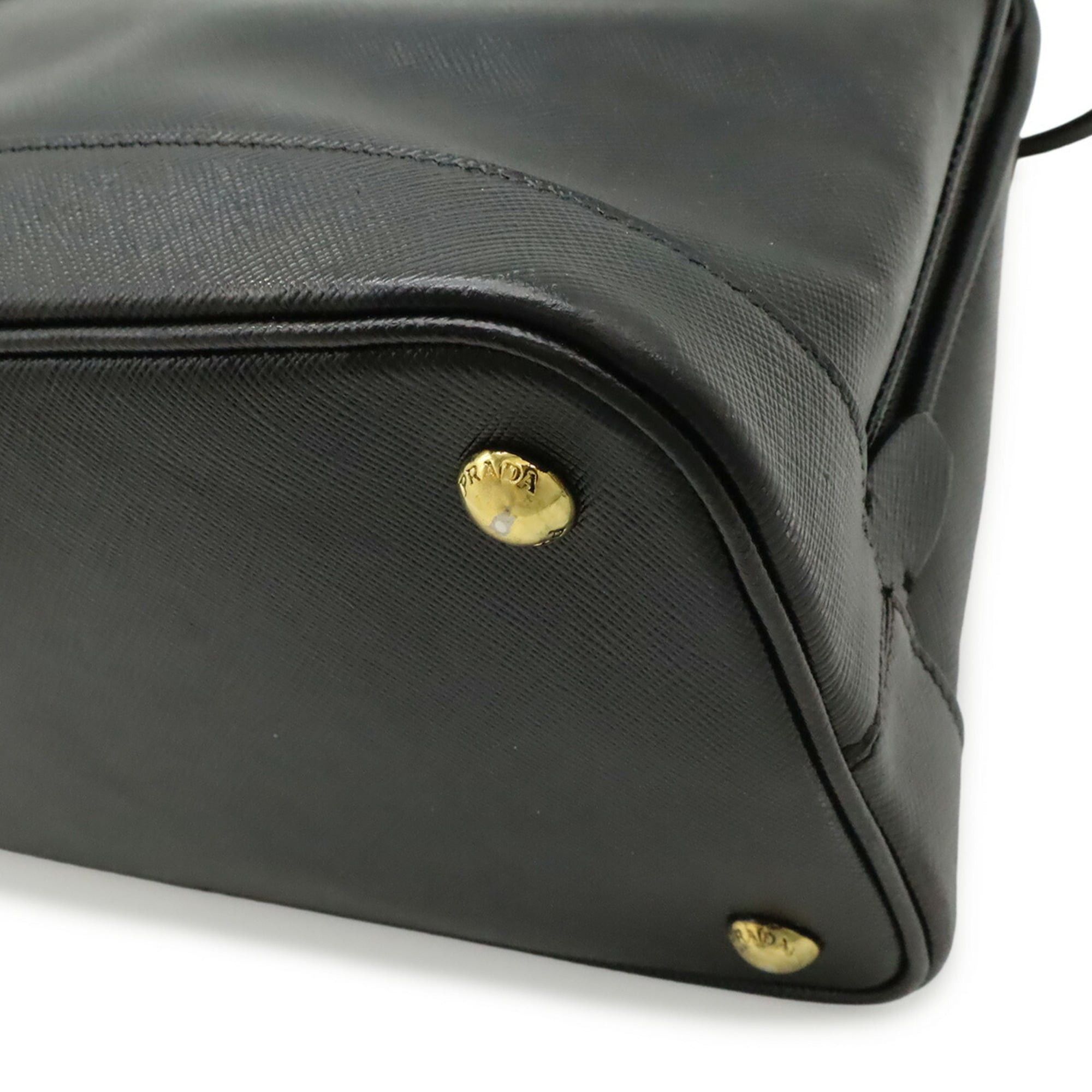 Prada PRADA Triangle Handbag/Shoulder Bag, Saffiano Leather, Black, BN2567 Size ONE SIZE - 4 Thumbnail