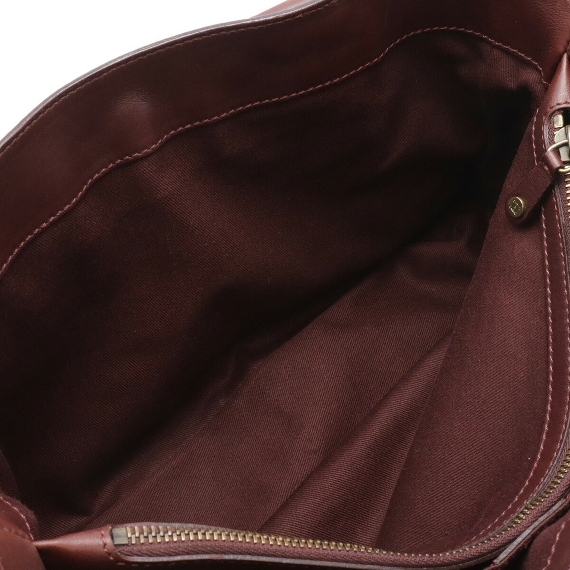 Celine CELINE Boogie Bag Handbag Tote Leather Bordeaux Wine Red Size ONE SIZE - 7 Thumbnail