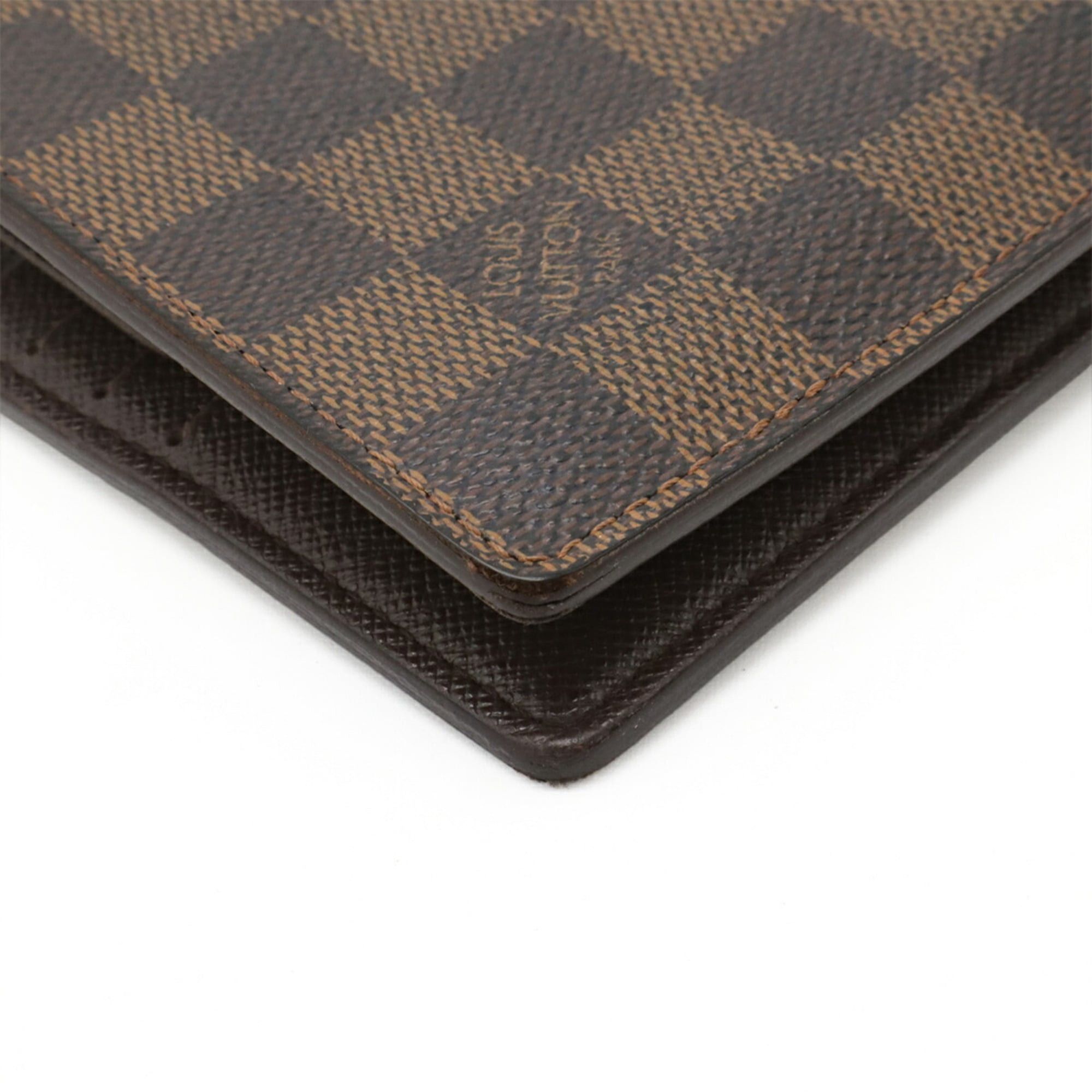 Louis Vuitton LOUIS VUITTON Damier Portefeuille Marco Bi-fold Wallet (No stickiness) N61675 Size ONE SIZE - 4 Thumbnail