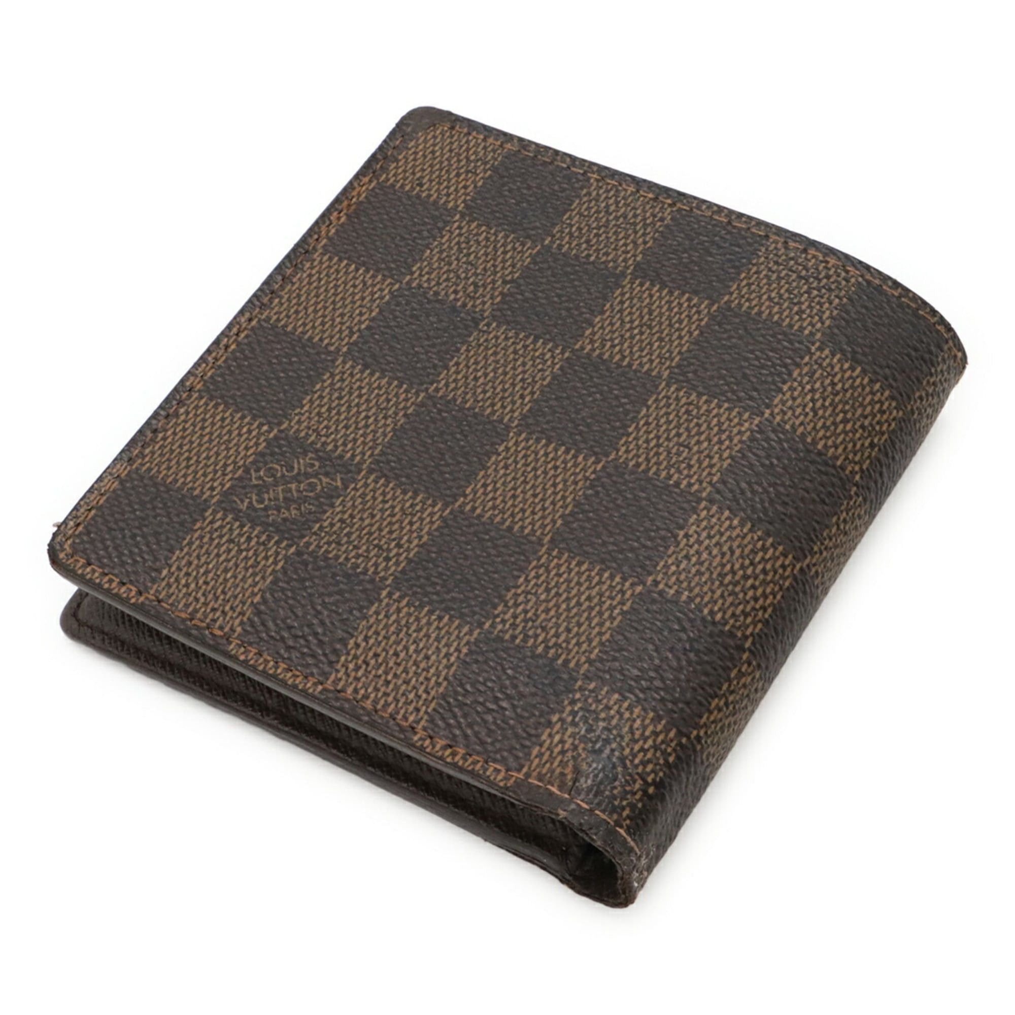 Louis Vuitton LOUIS VUITTON Damier Portefeuille Marco Bi-fold Wallet (No stickiness) N61675 Size ONE SIZE - 3 Thumbnail