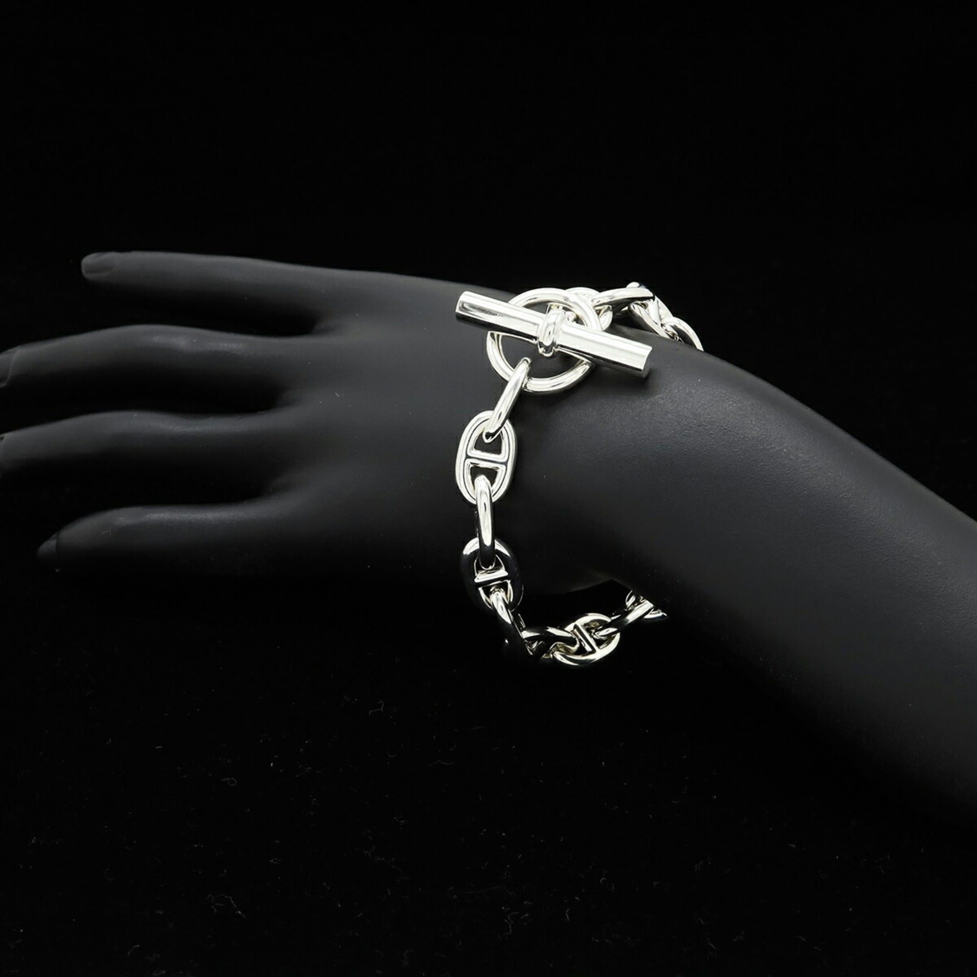 Hermes HERMES Chaine d'Ancre Bracelet MM 18 links Ag925 SV925 Silver Size ONE SIZE - 6 Thumbnail