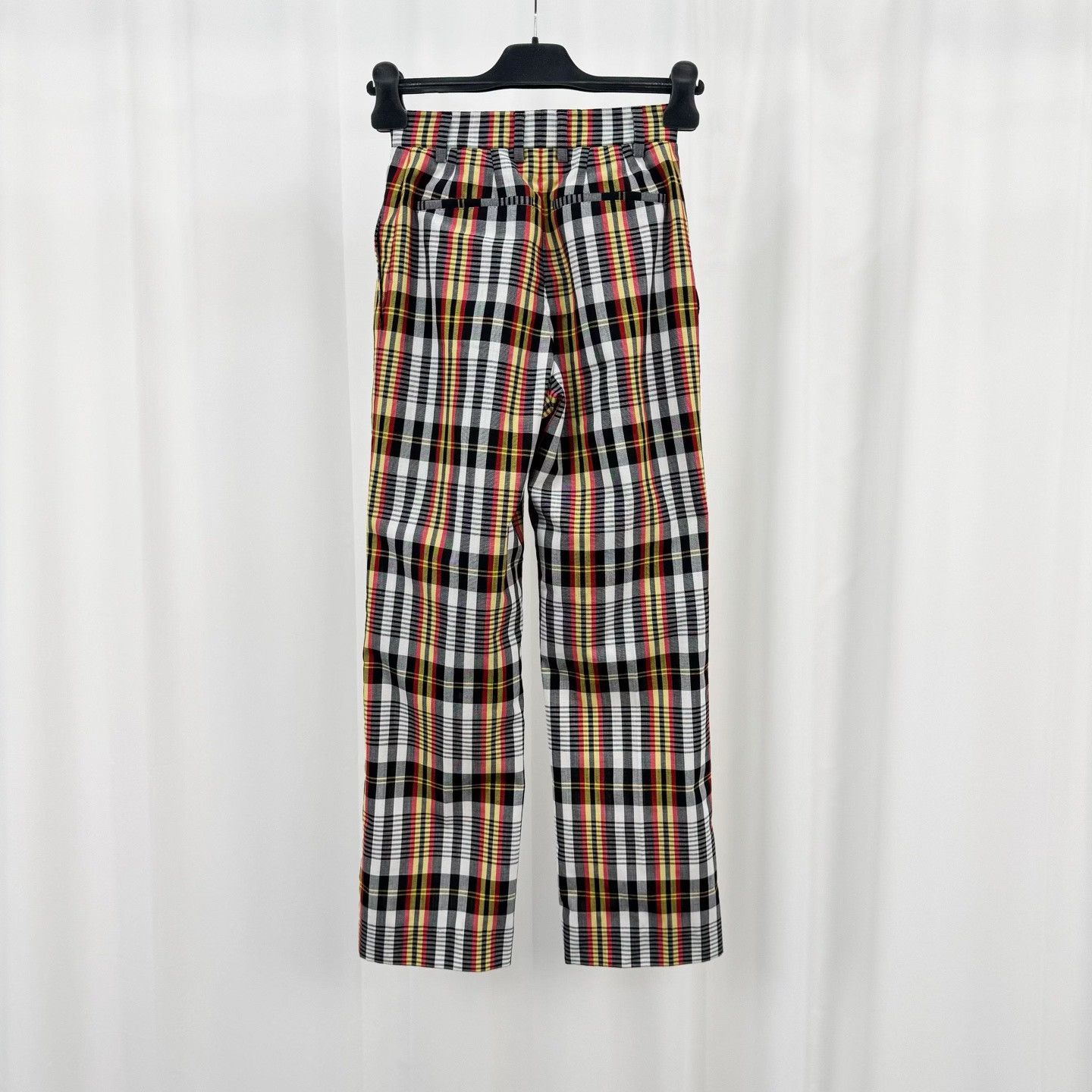 Burberry Burberry Check Wool Casual Trousers Size 22" - 2 Thumbnail