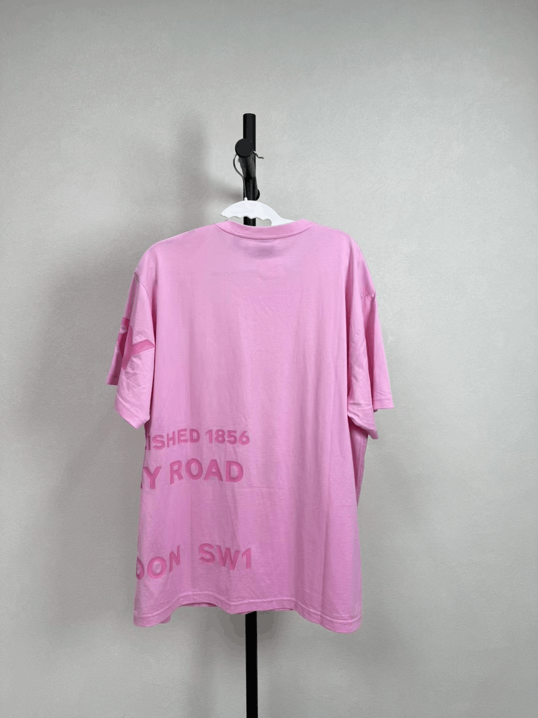 Burberry Burberry Pink All-Over Print Short-Sleeve Size M / US 6-8 / IT 42-44 - 2 Thumbnail