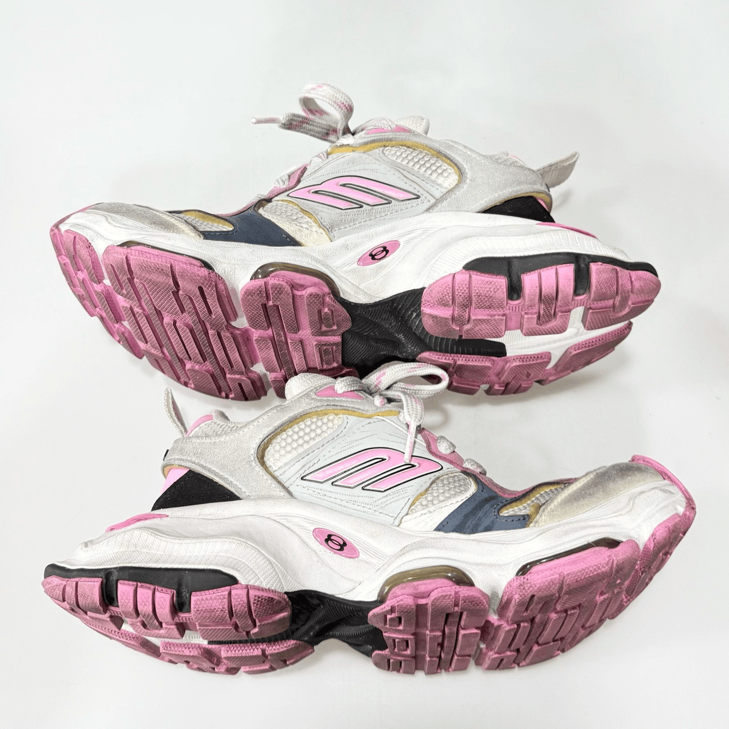 Balenciaga Balenciaga Cargo Pink Distressed Shoes Size US 5 / IT 35 - 3 Thumbnail