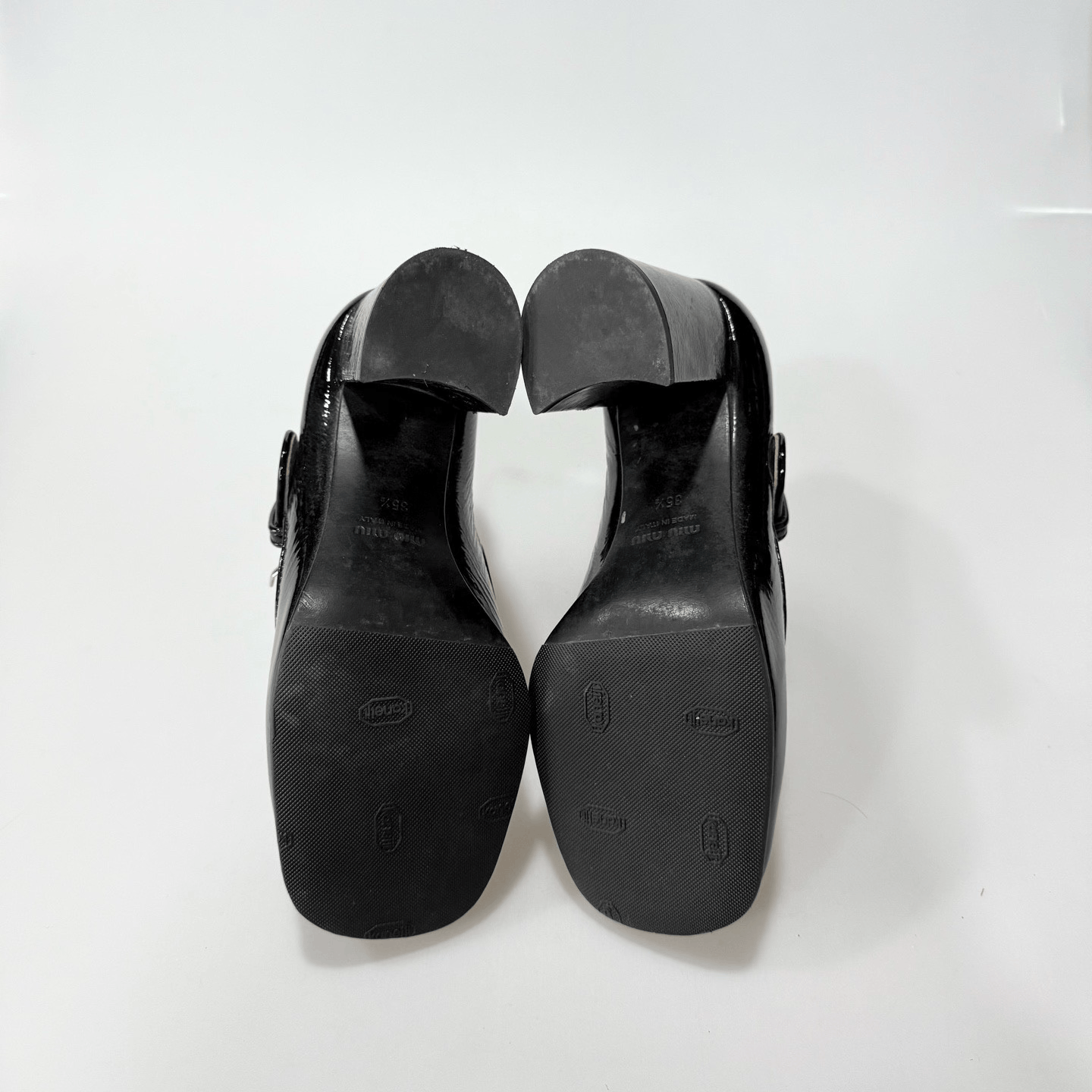 Miu Miu Miu Miu Black Mary Jane High Heels Size US 4.5 / IT 34.5 - 7 Thumbnail