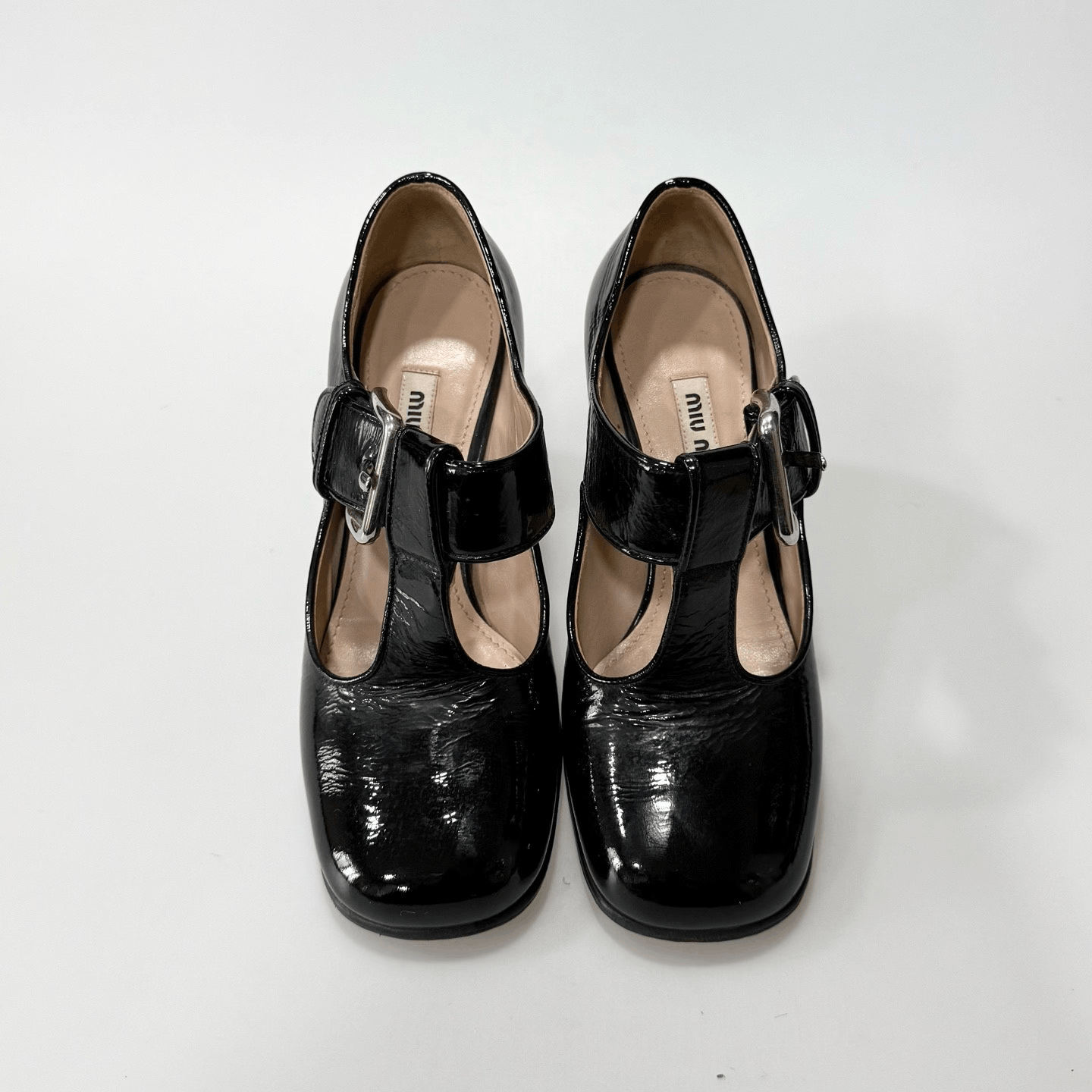 Miu Miu Miu Miu Black Mary Jane High Heels Size US 4.5 / IT 34.5 - 4 Thumbnail