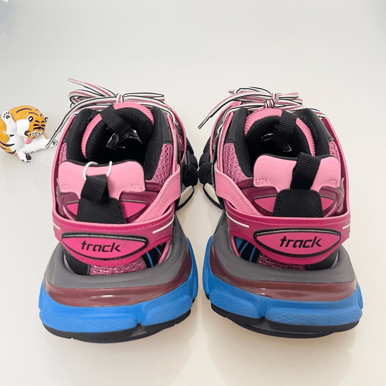 Balenciaga Balenciaga Track Pink Blue Size US 6 / IT 36 - 6 Thumbnail
