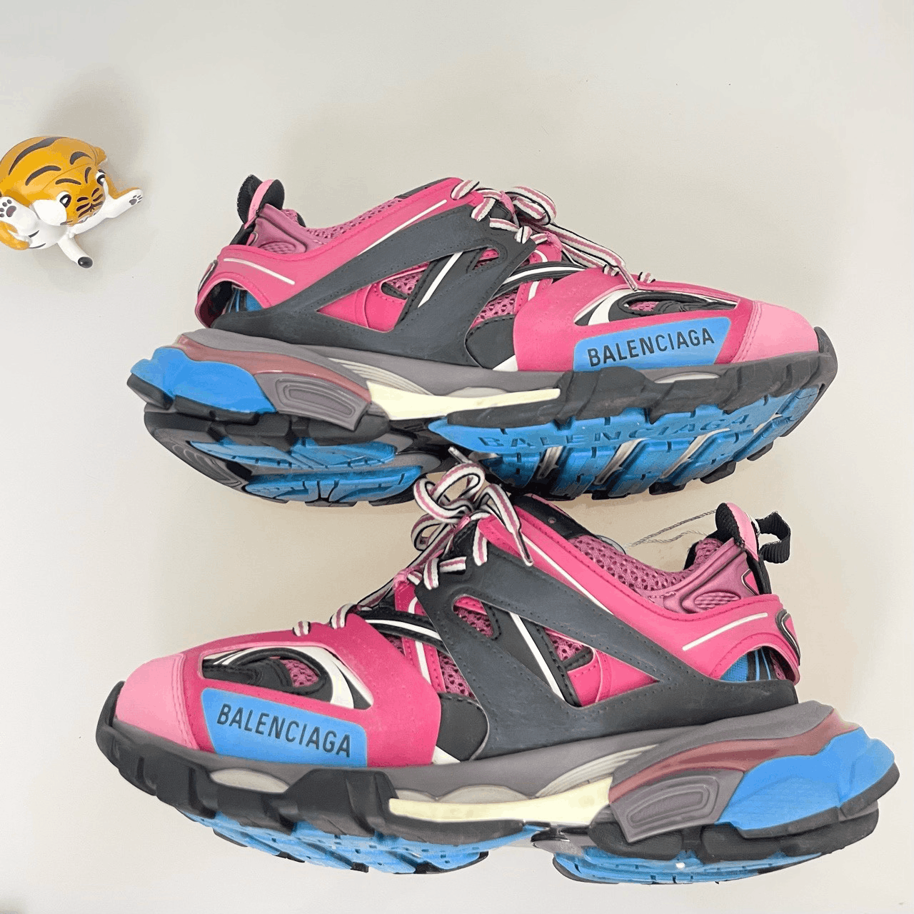 Balenciaga Balenciaga Track Pink Blue Size US 6 / IT 36 - 2 Thumbnail