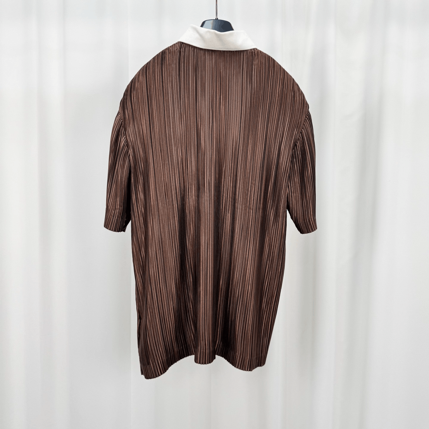 Burberry Burberry Runway Pleated Polo Short Sleeve Size XXS / US 00 / IT 34 - 2 Thumbnail