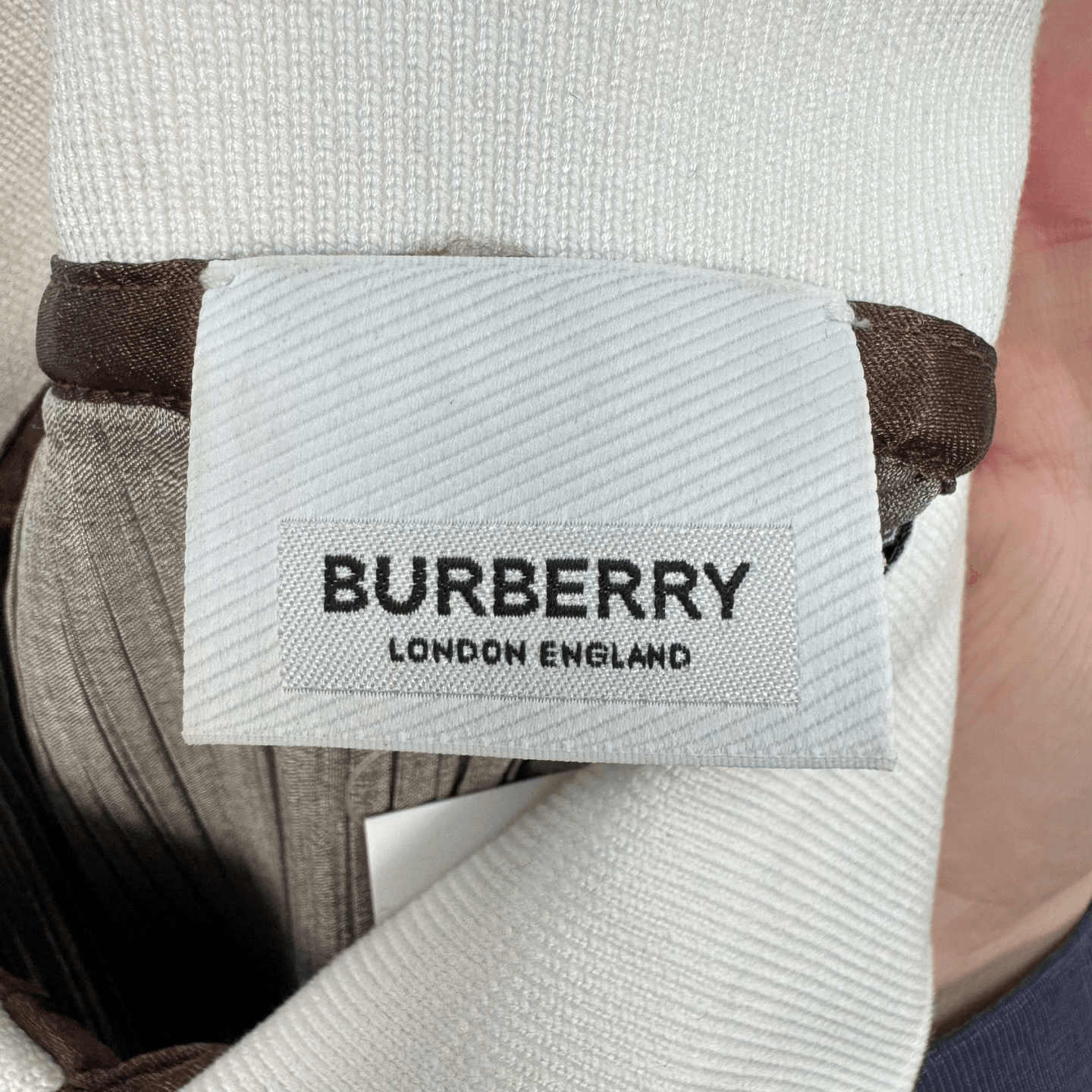 Burberry Burberry Runway Pleated Polo Short Sleeve Size XXS / US 00 / IT 34 - 5 Thumbnail
