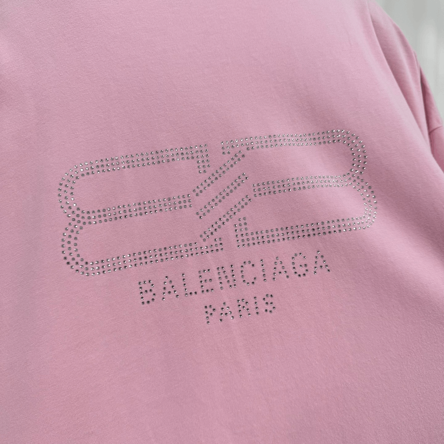 Balenciaga Balenciaga Back Crystal Letter Short Sleeve Size M / US 6-8 / IT 42-44 - 5 Thumbnail