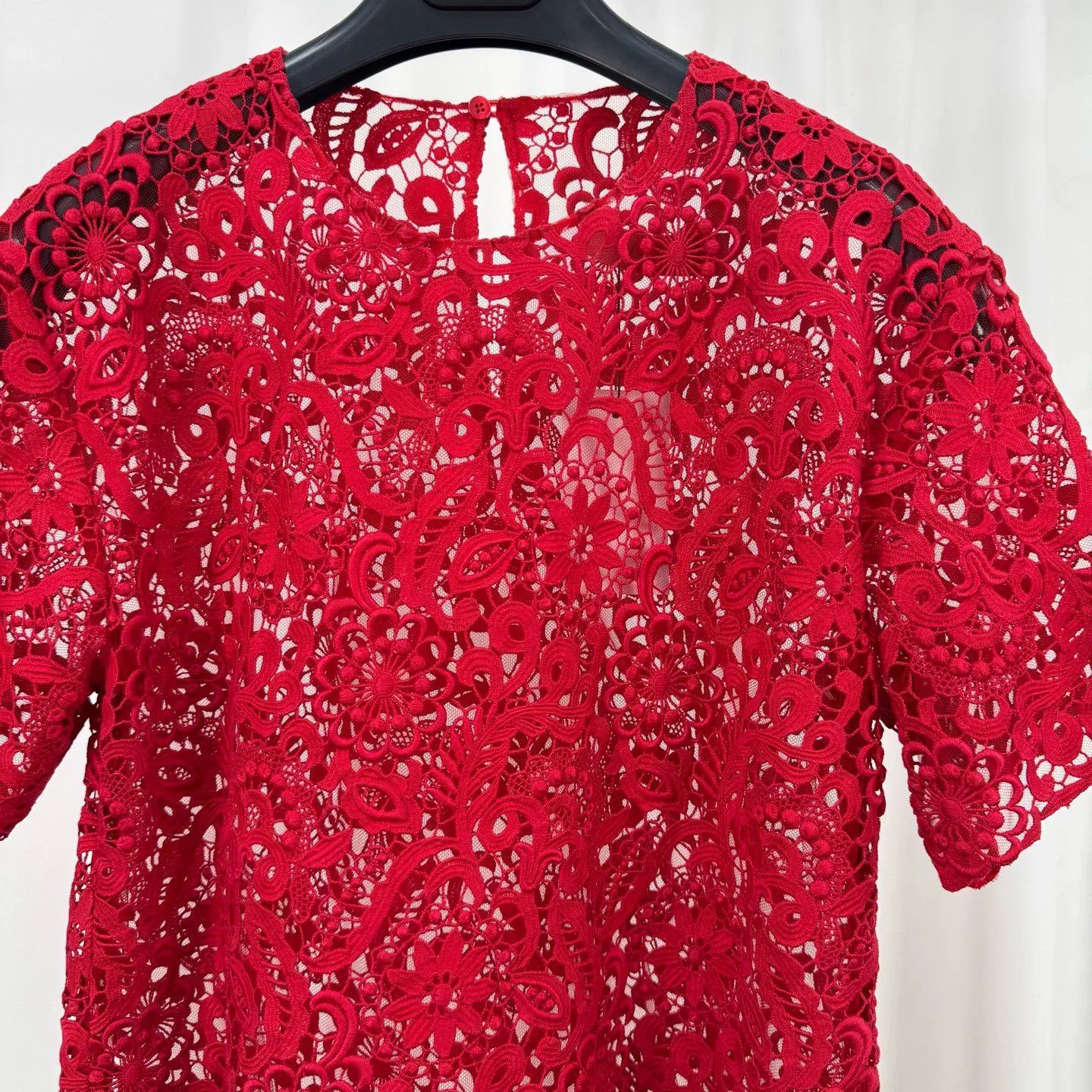 Valentino Valentino New Main Line Double Layer Lace Top Size S / US 4 / IT 40 - 3 Thumbnail