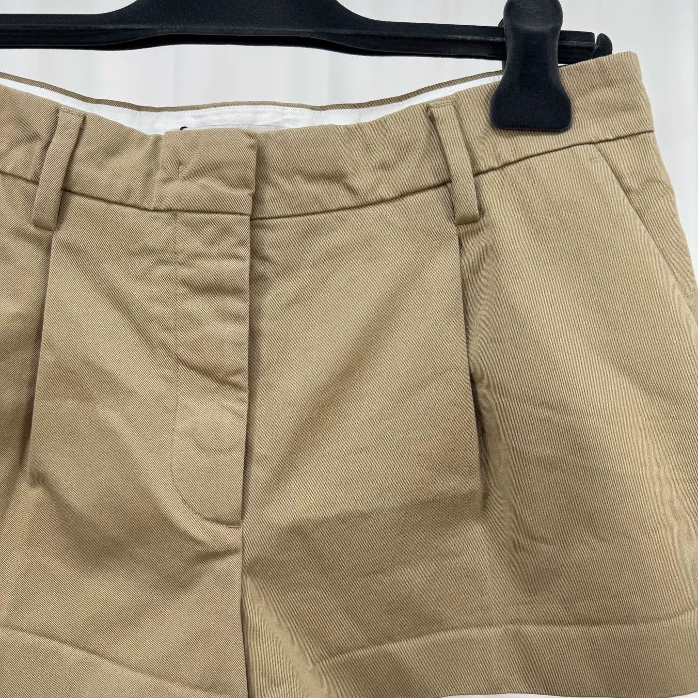 Miu Miu Miu Miu New Khaki Embroidered Patch Shorts Size 38" / US 16 / IT 52 - 3 Thumbnail
