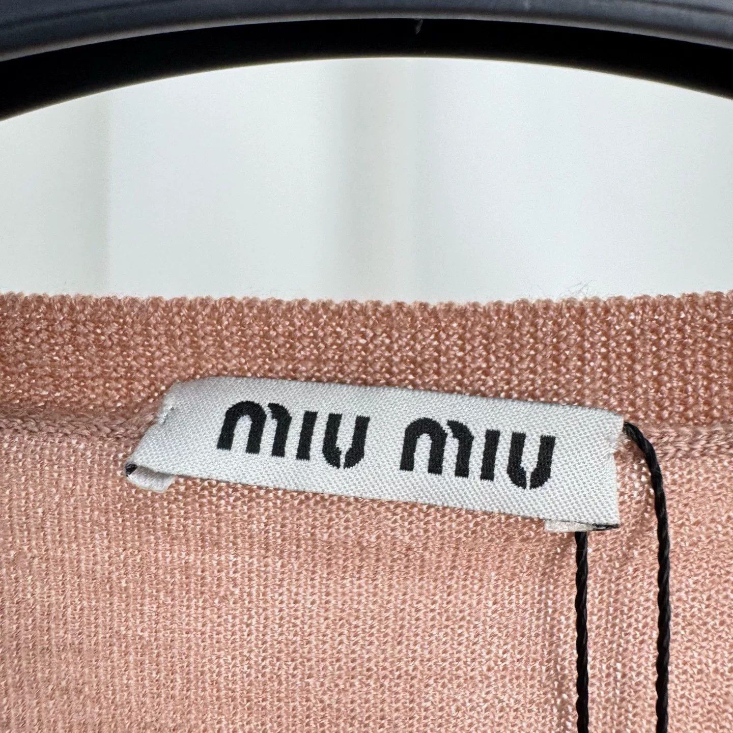 Miu Miu Miu Miu Sequin Floral Knit Short Sleeve Size XS / US 0-2 / IT 36-38 - 5 Thumbnail