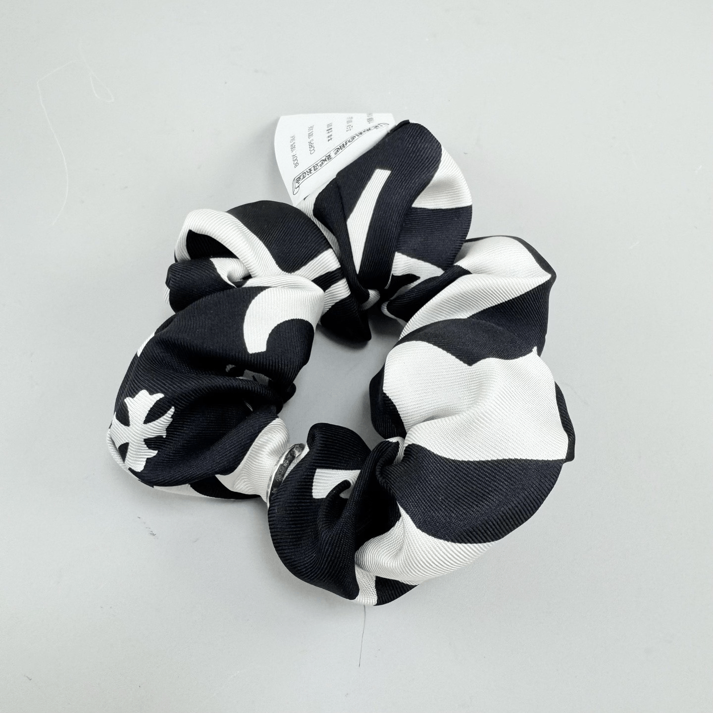 Chrome Hearts Chrome Hearts New Black White Hair Scrunchie Size ONE SIZE - 3 Thumbnail
