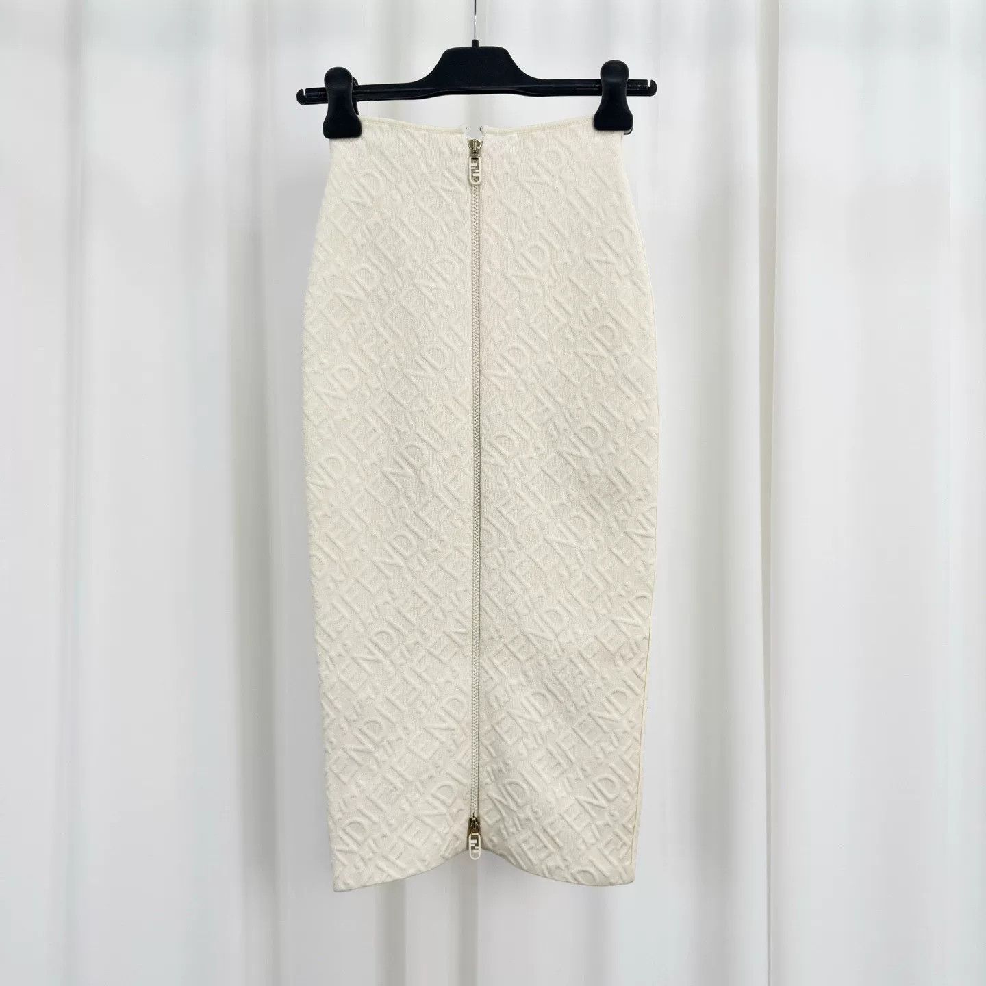 Fendi Fendi x Skims Embossed Letter Midi Skirt Size 36" / US 14 / IT 50 - 2 Thumbnail