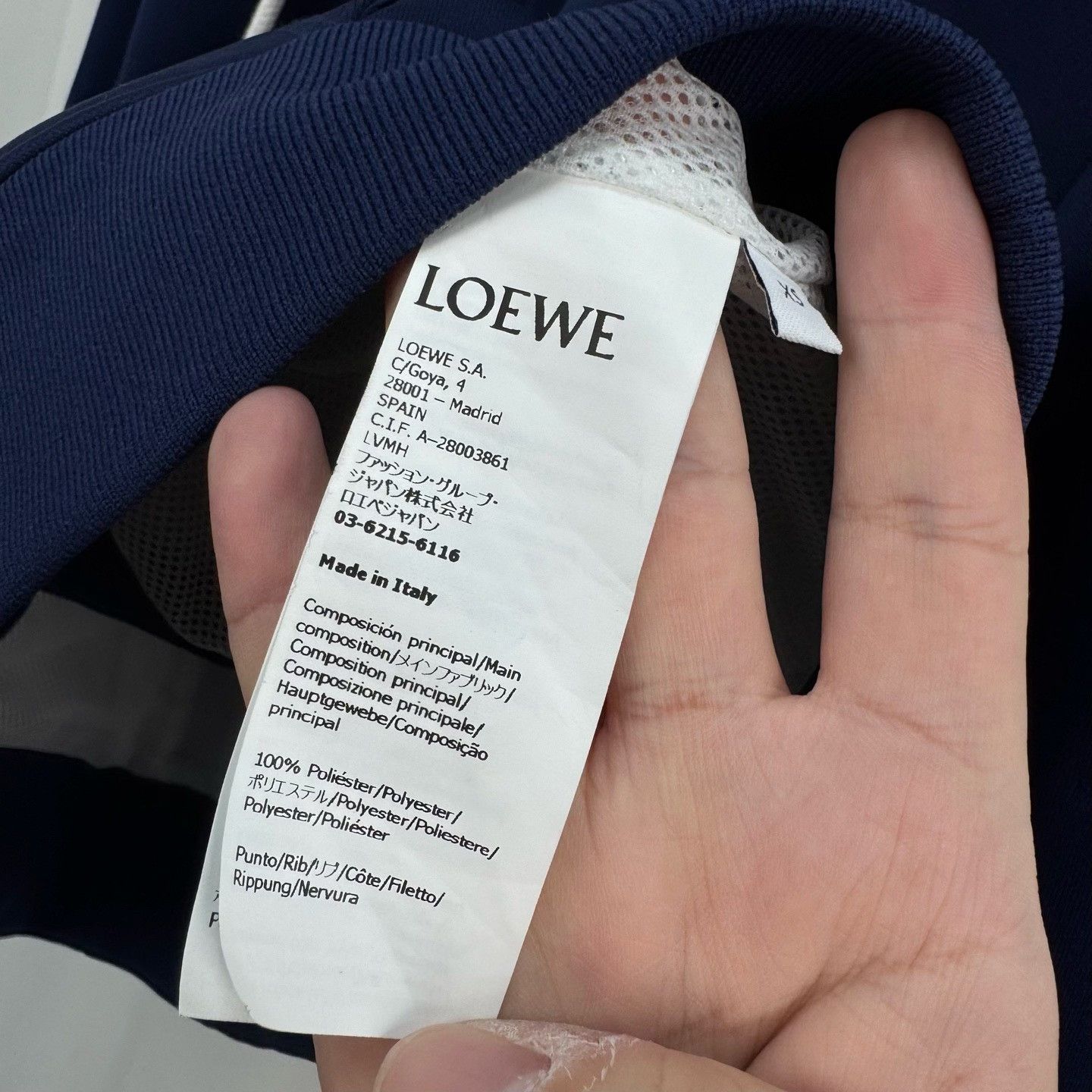 Loewe Loewe Embroidered Letter Zip Jacket Size XS / US 0-2 / IT 36-38 - 6 Thumbnail