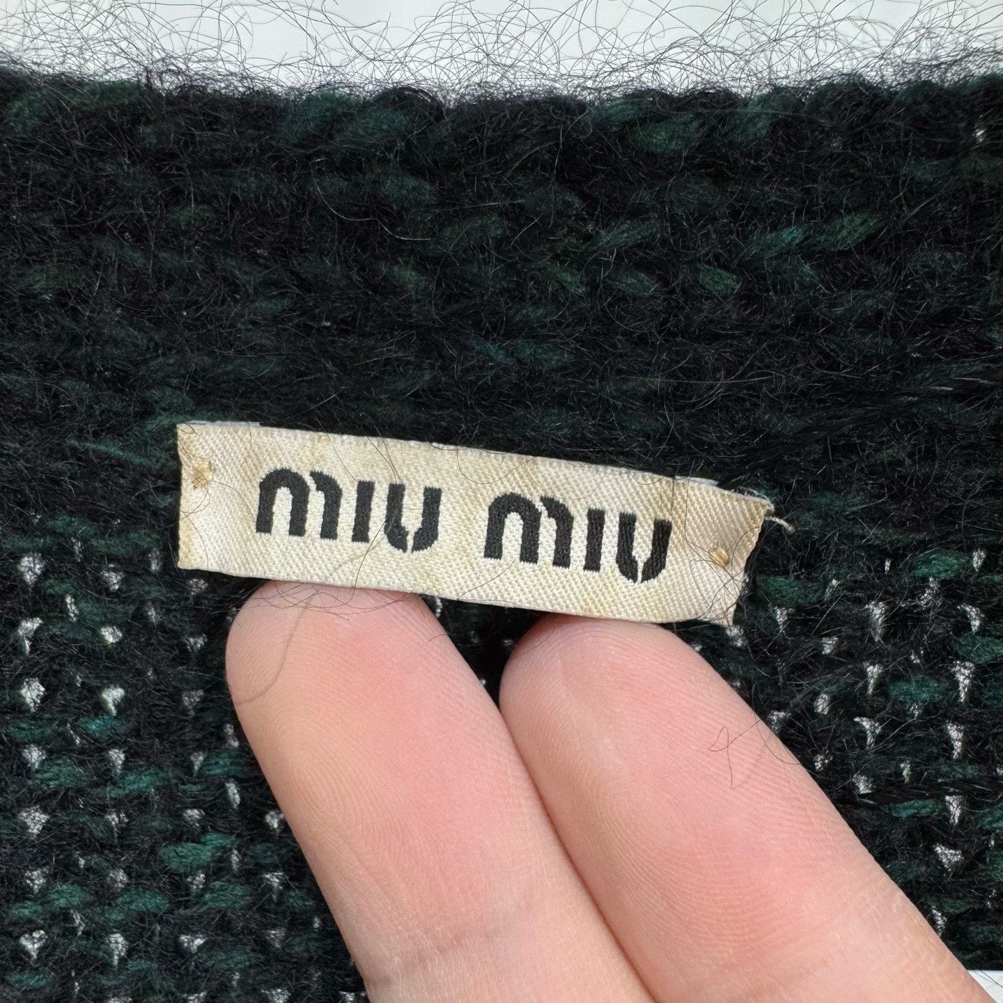 Miu Miu Miu Miu Wool Blend Knit Cardigan Size XS / US 0-2 / IT 36-38 - 5 Thumbnail