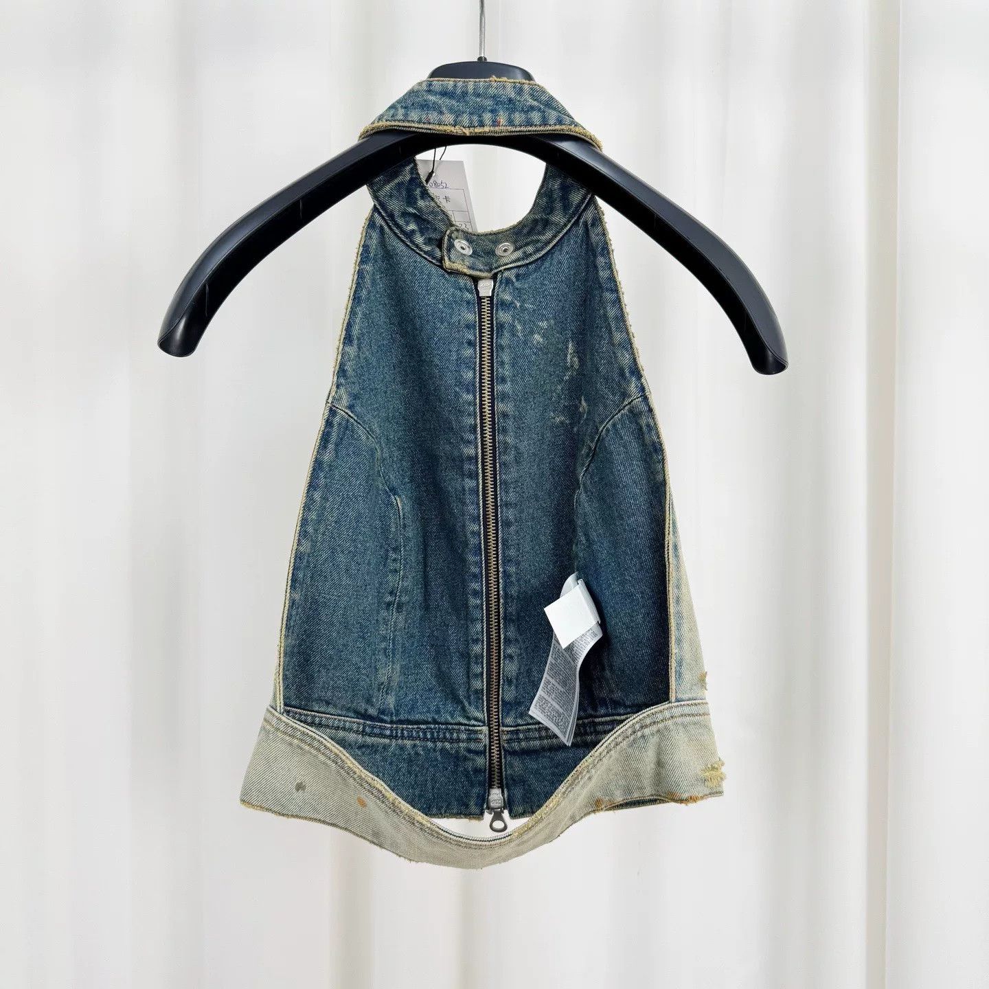 Diesel Diesel New Halter Denim Vest Size XS / US 0-2 / IT 36-38 - 2 Thumbnail