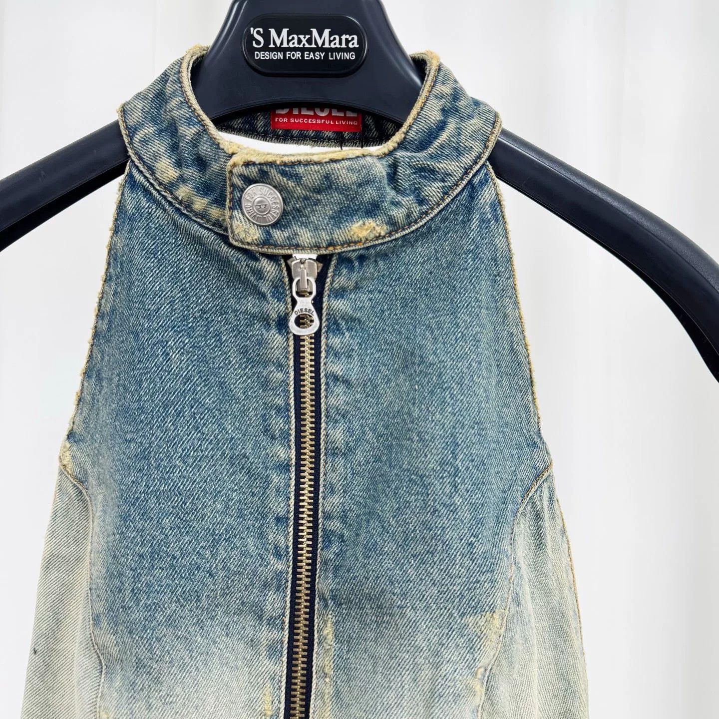 Diesel Diesel New Halter Denim Vest Size XS / US 0-2 / IT 36-38 - 3 Thumbnail