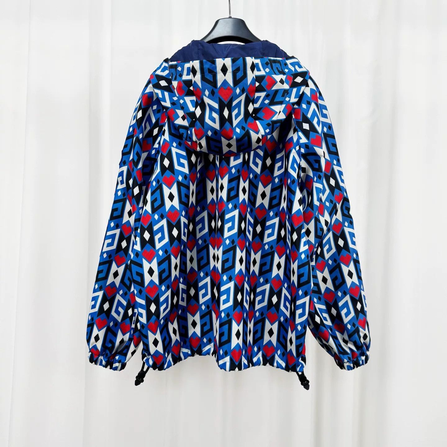 Gucci Gucci New Heart Print Embroidered Logo Jacket Size L / US 10 / IT 46 - 2 Thumbnail