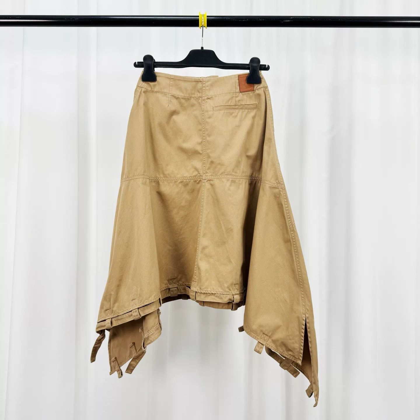 Loewe Loewe Drawstring Asymmetric Hem Skirt Size 34" / US 12 / IT 48 - 2 Thumbnail