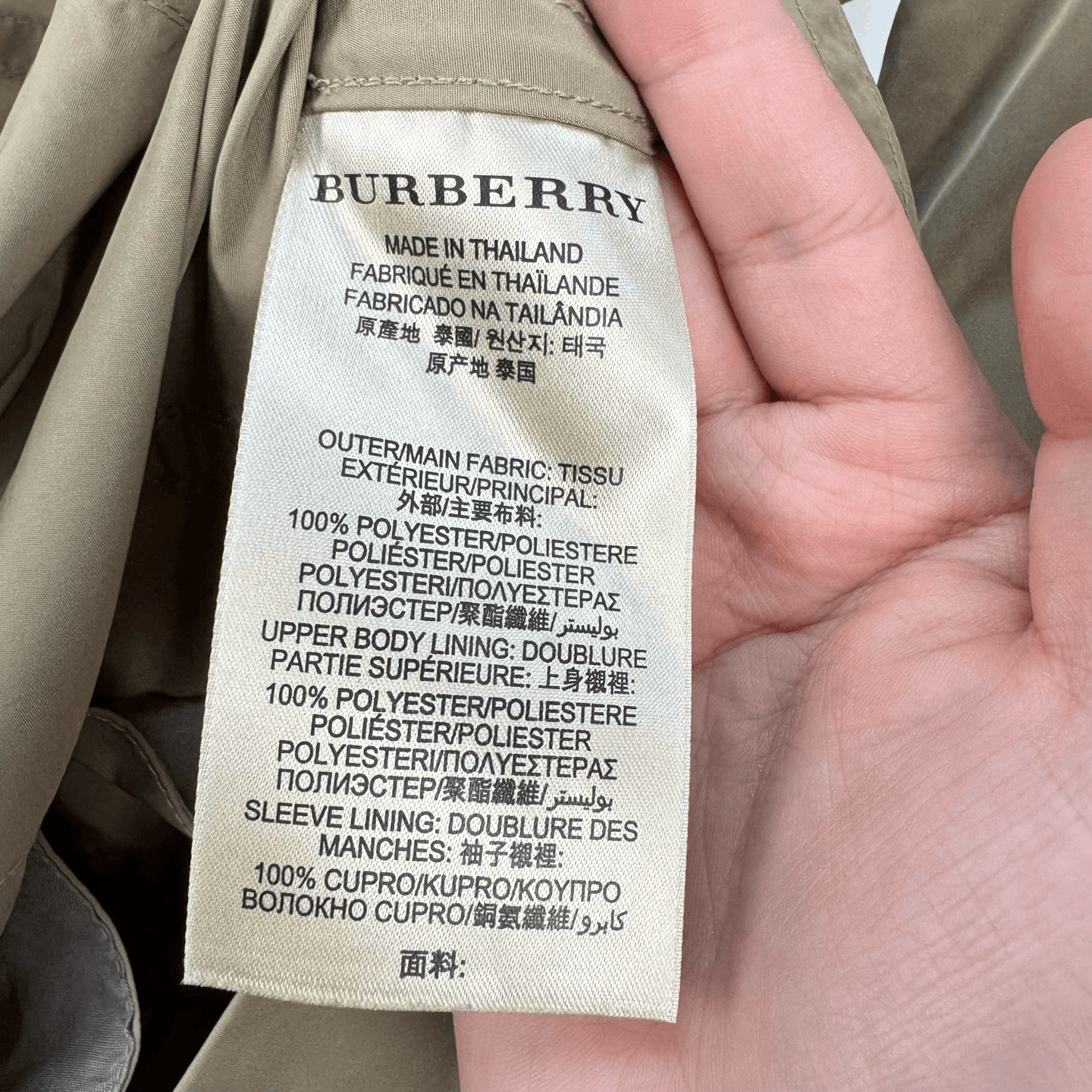 Burberry Burberry Double-Breasted Trench Coat Check Lining Size XS / US 0-2 / IT 36-38 - 7 Thumbnail