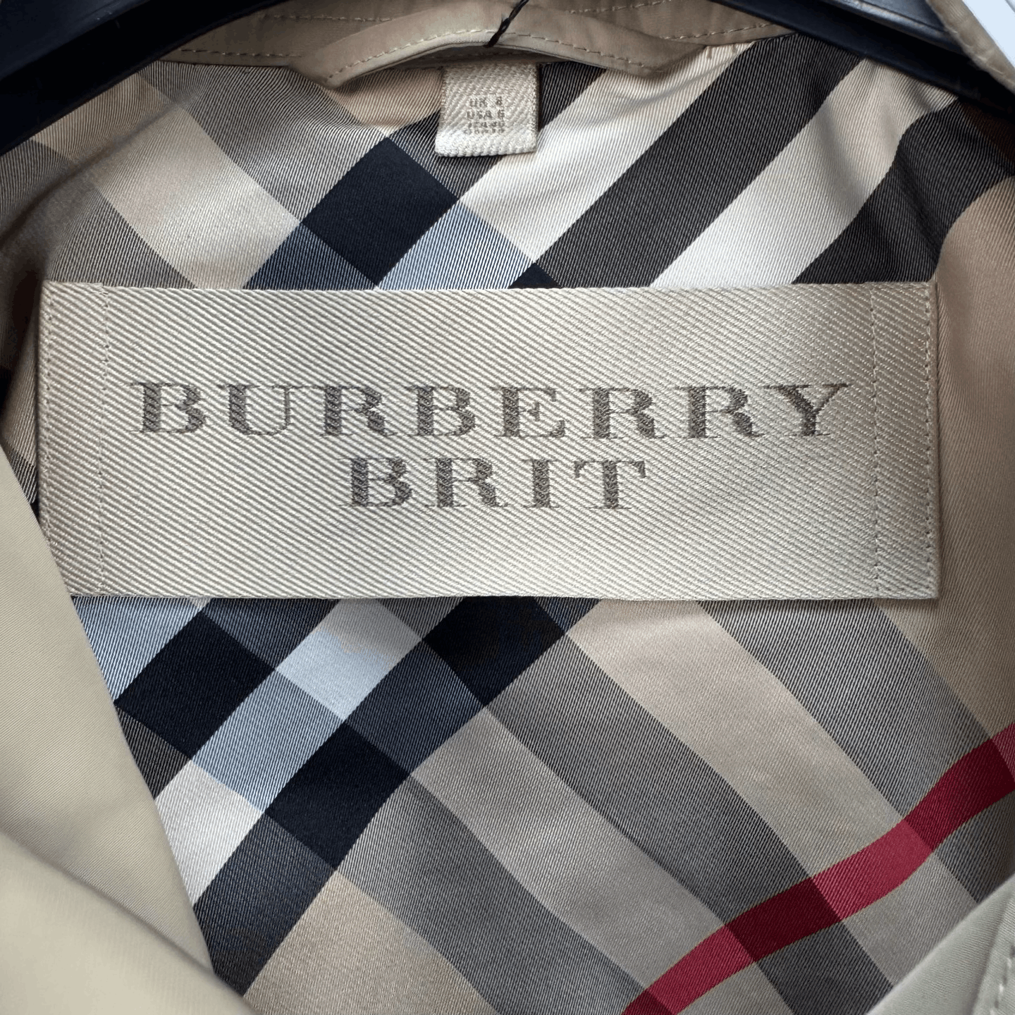 Burberry Burberry Double-Breasted Trench Coat Check Lining Size XS / US 0-2 / IT 36-38 - 6 Thumbnail