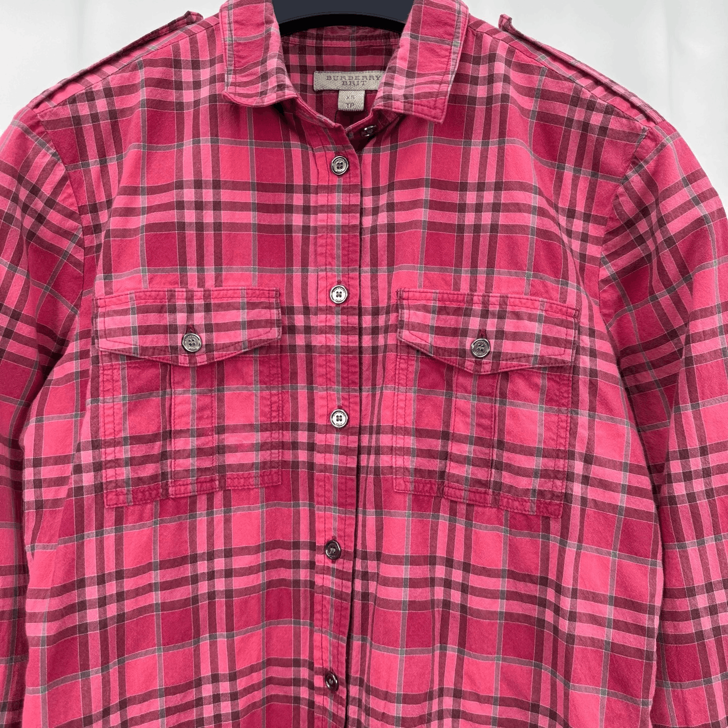 Burberry Burberry Classic Check Long-Sleeve Shirt Size XS / US 0-2 / IT 36-38 - 3 Thumbnail