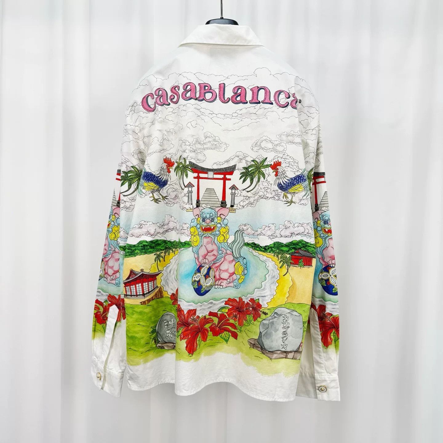 Casablanca Casablanca Kimono Girl Letter Print Shirt Size M / US 6-8 / IT 42-44 - 2 Thumbnail
