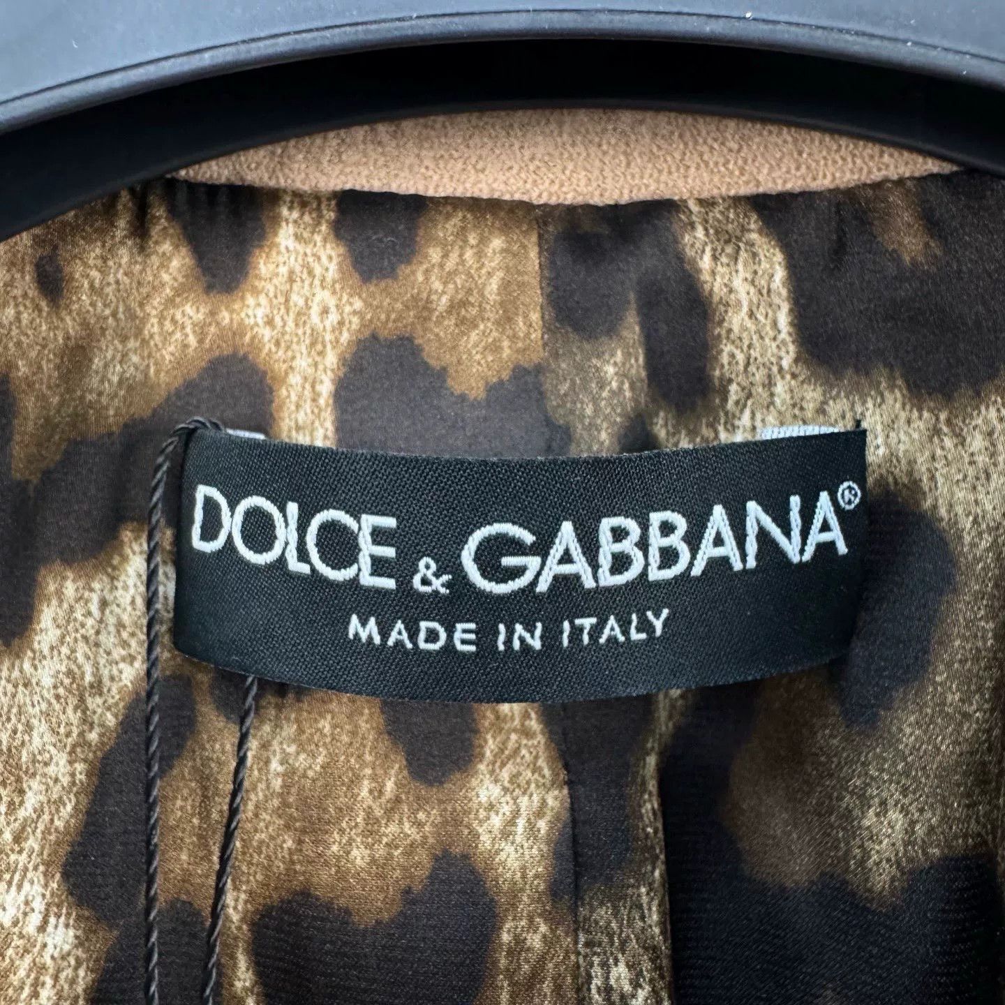 Dolce & Gabbana Dolce&Gabbana Leopard Lining Wool Top Size S / US 4 / IT 40 - 5 Thumbnail