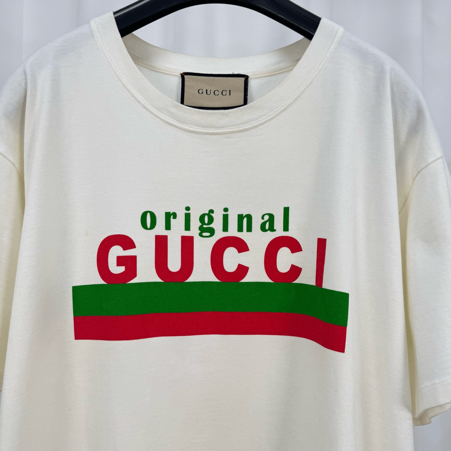 Gucci Gucci Striped Print Letter Short Sleeve Size XS / US 0-2 / IT 36-38 - 3 Thumbnail