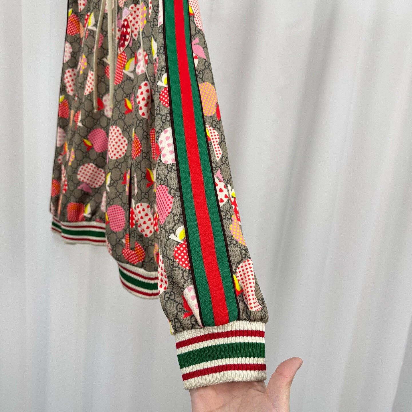 Gucci Gucci Double G Apple Monogram Zip Jacket Size M / US 6-8 / IT 42-44 - 4 Thumbnail