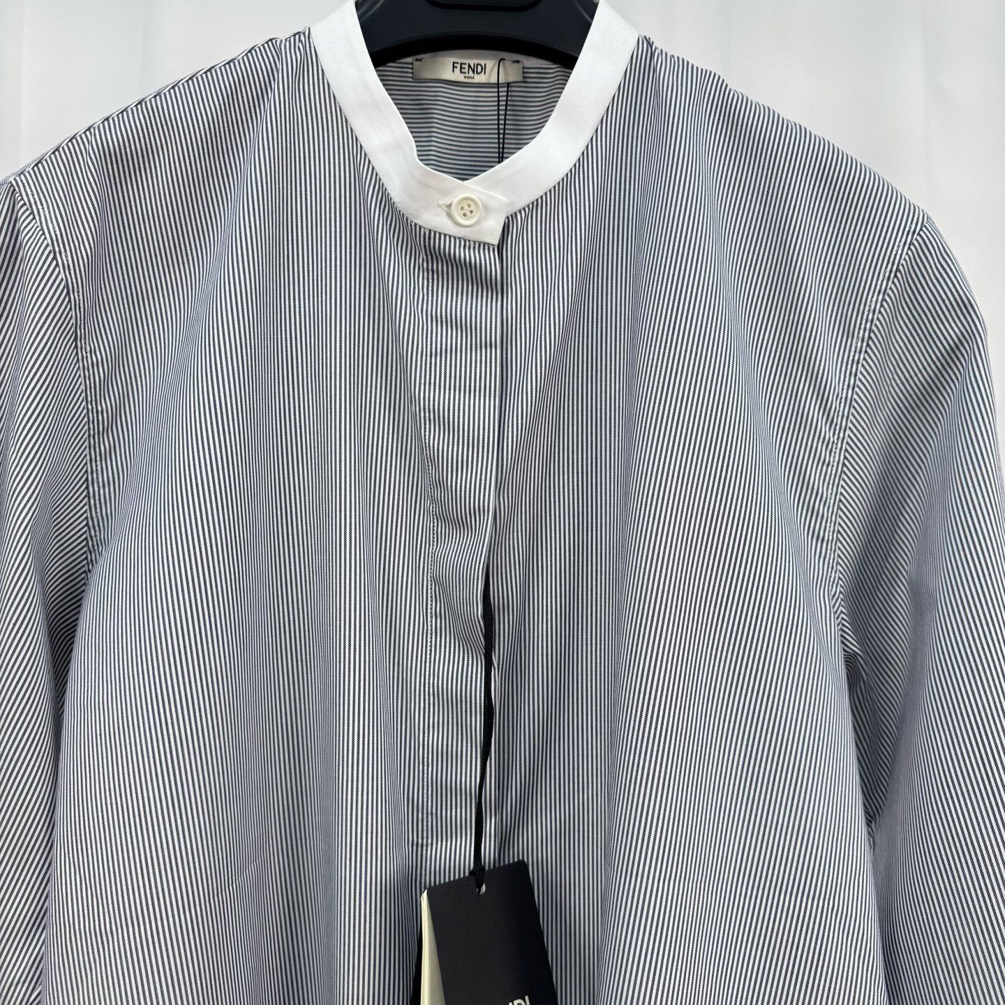 Fendi Fendi Striped Shirt Size S / US 4 / IT 40 - 3 Thumbnail