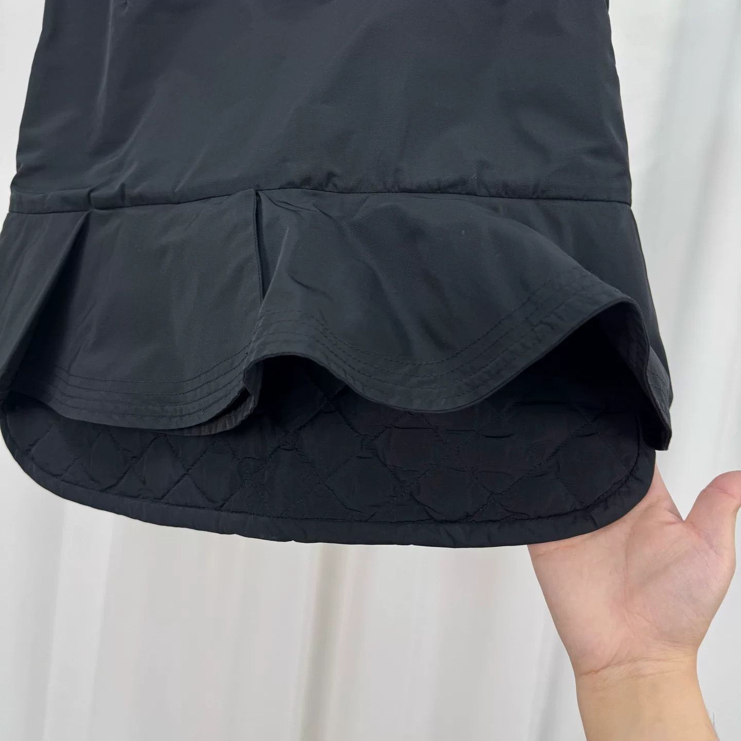 Moncler Moncler Paneled Ruffle Midi Skirt Size 40" / US 18 - 4 Thumbnail