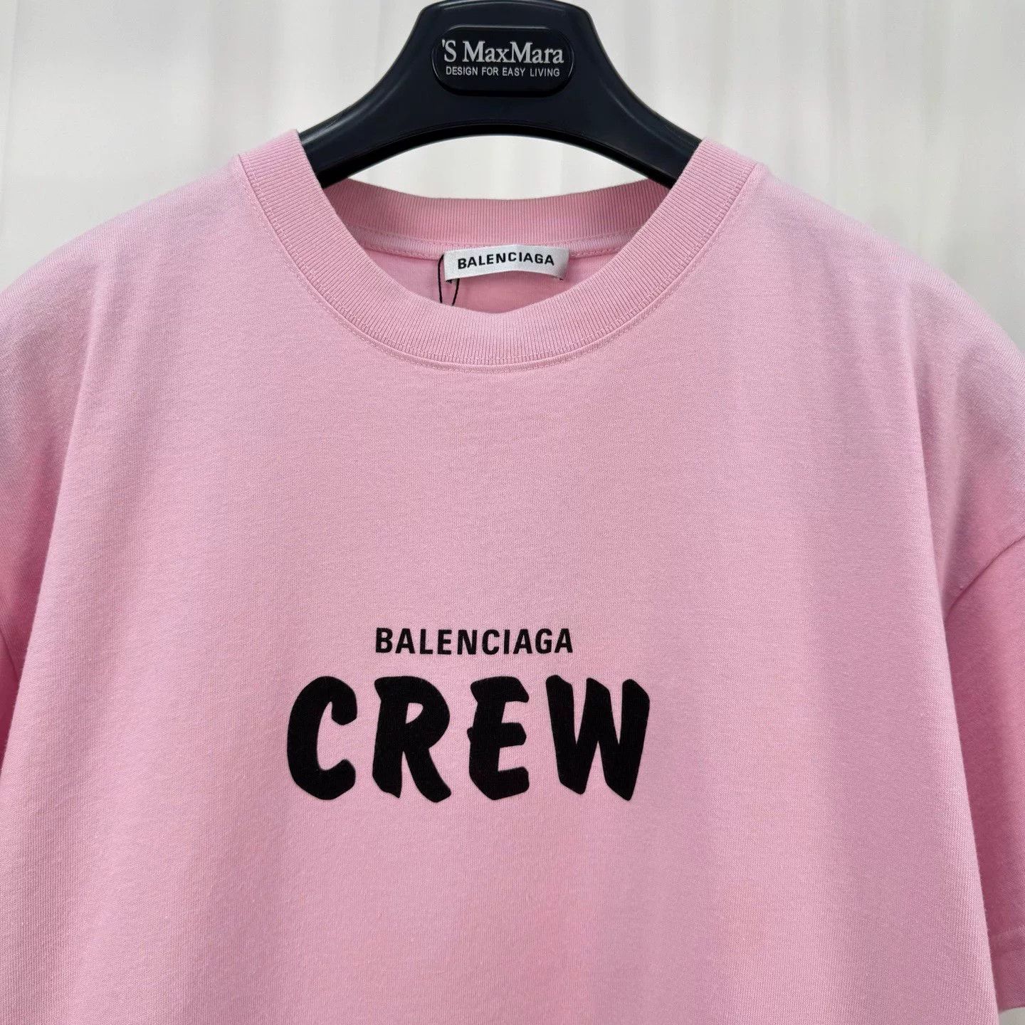 Balenciaga Balenciaga Crew Neck Printed Letter Tee Size S / US 4 / IT 40 - 3 Thumbnail