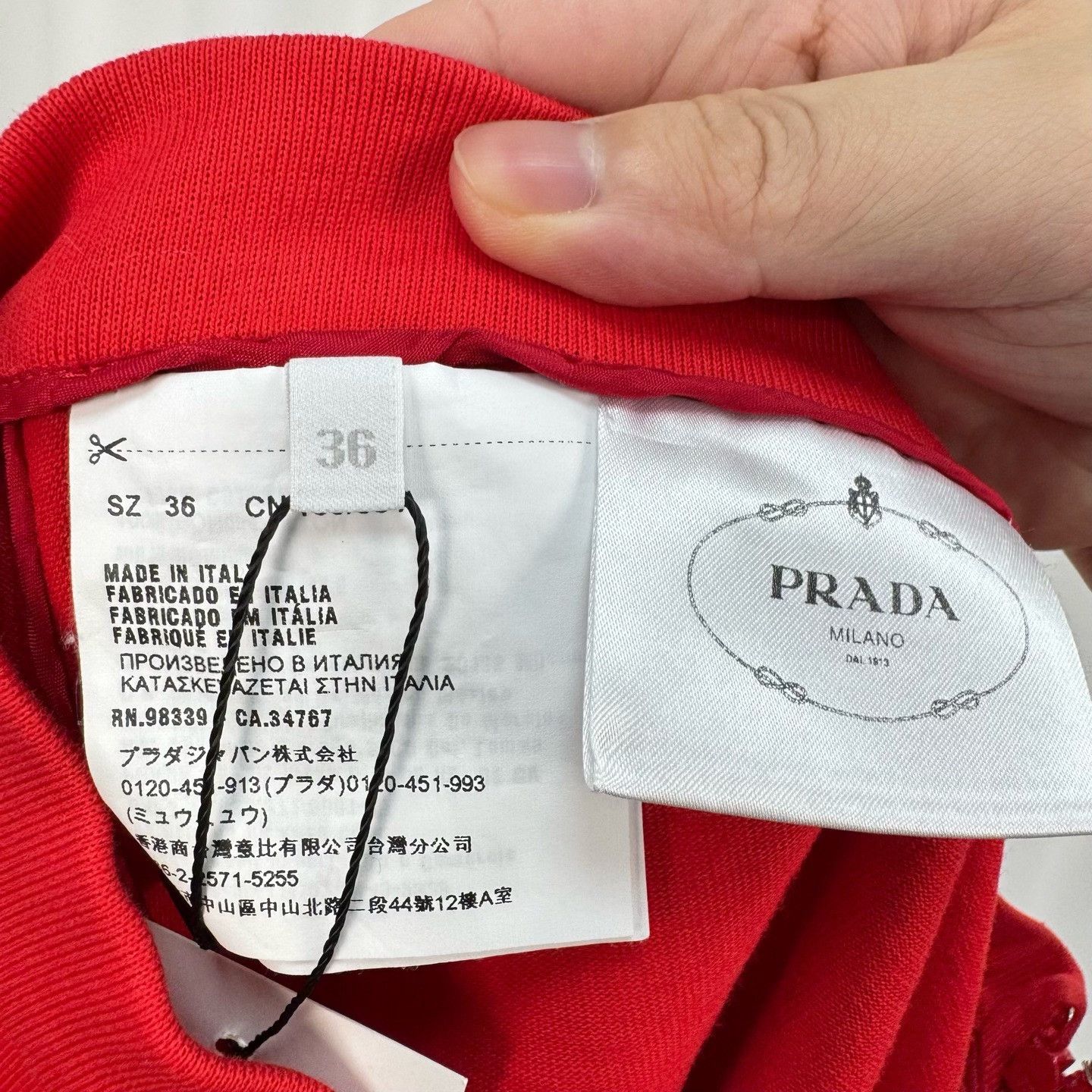 Prada Prada Bow Triangle Logo Skirt Size 36" / US 14 / IT 50 - 6 Thumbnail
