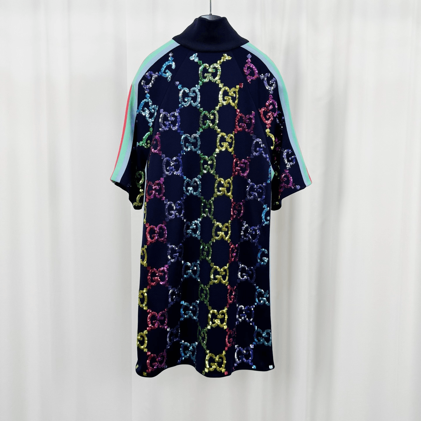 Gucci Gucci GG Monogram Sequin Print Dress Size XS / US 0-2 / IT 36-38 - 2 Thumbnail