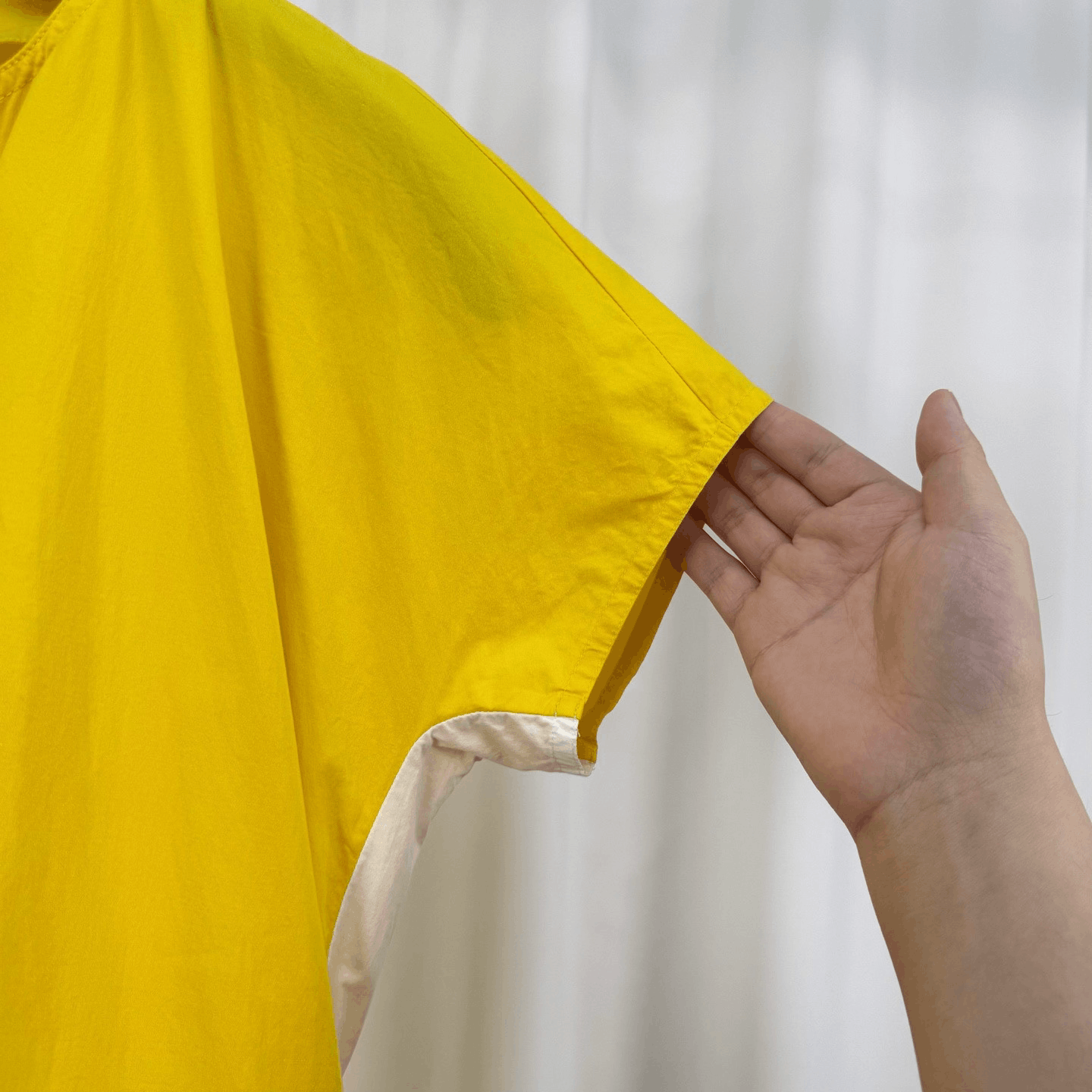 Loro Piana Loro Piana Yellow Drawstring Dress Size S / US 4 / IT 40 - 4 Thumbnail