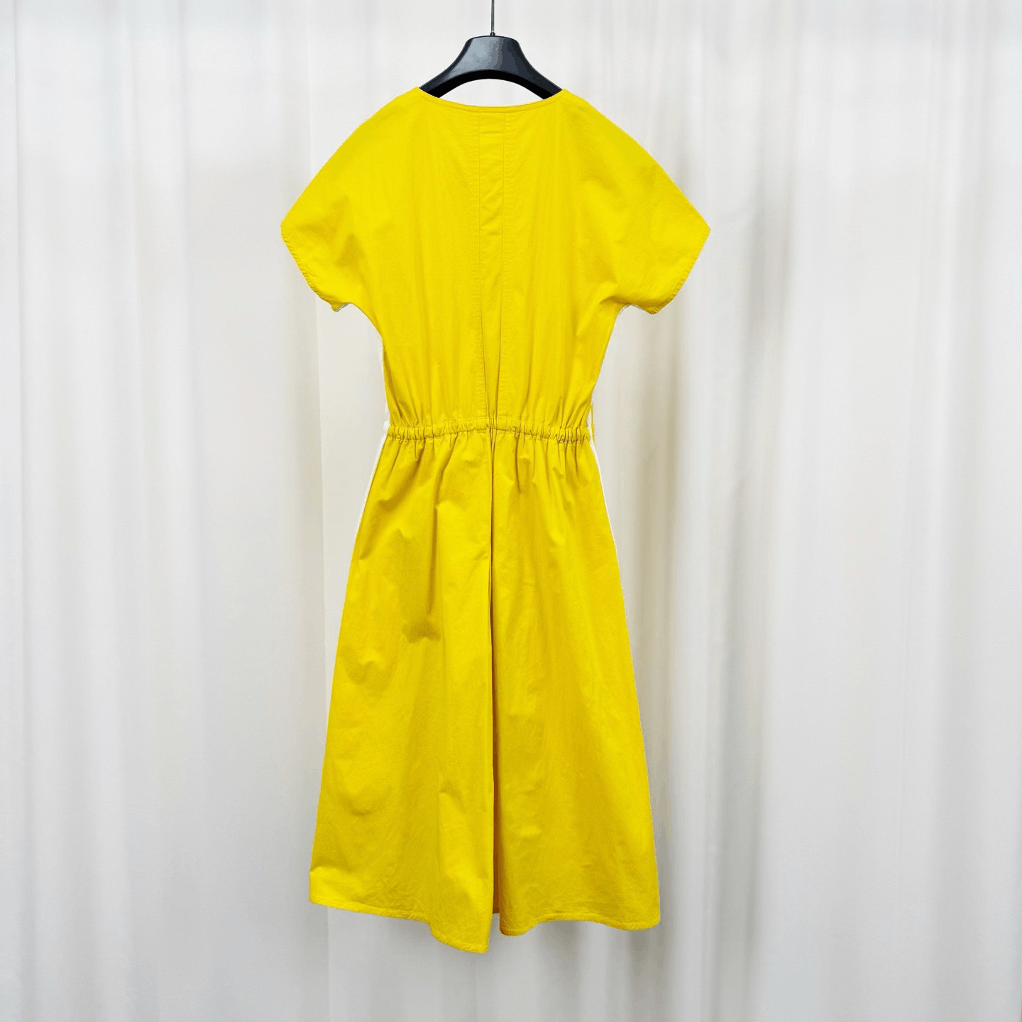 Loro Piana Loro Piana Yellow Drawstring Dress Size S / US 4 / IT 40 - 2 Thumbnail