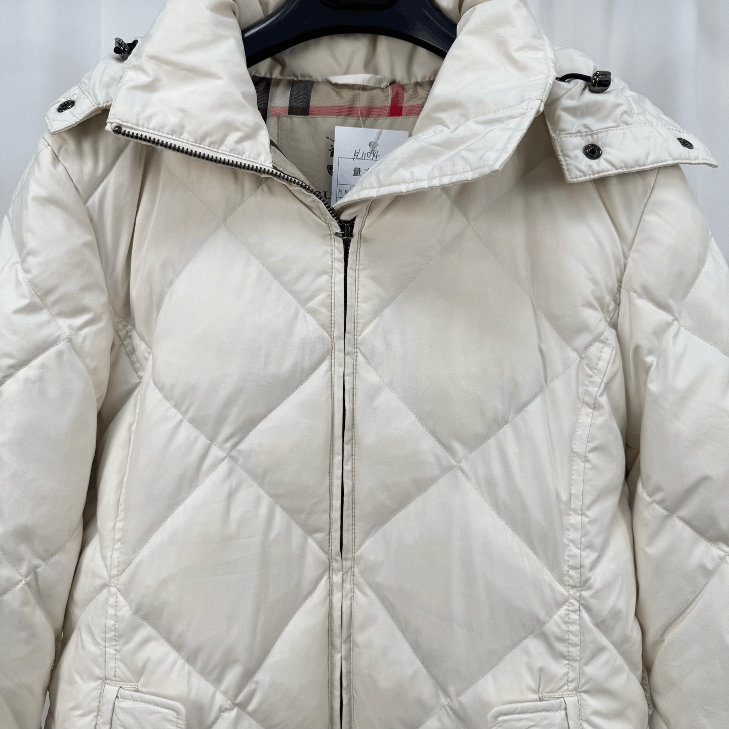 Burberry Burberry Check Lined Down Jacket Size XS / US 0-2 / IT 36-38 - 3 Thumbnail