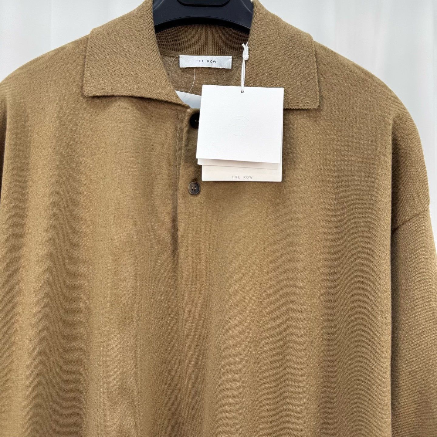 The Row The Row Tiago Cashmere Knit Polo Size M / US 6-8 / IT 42-44 - 7 Thumbnail